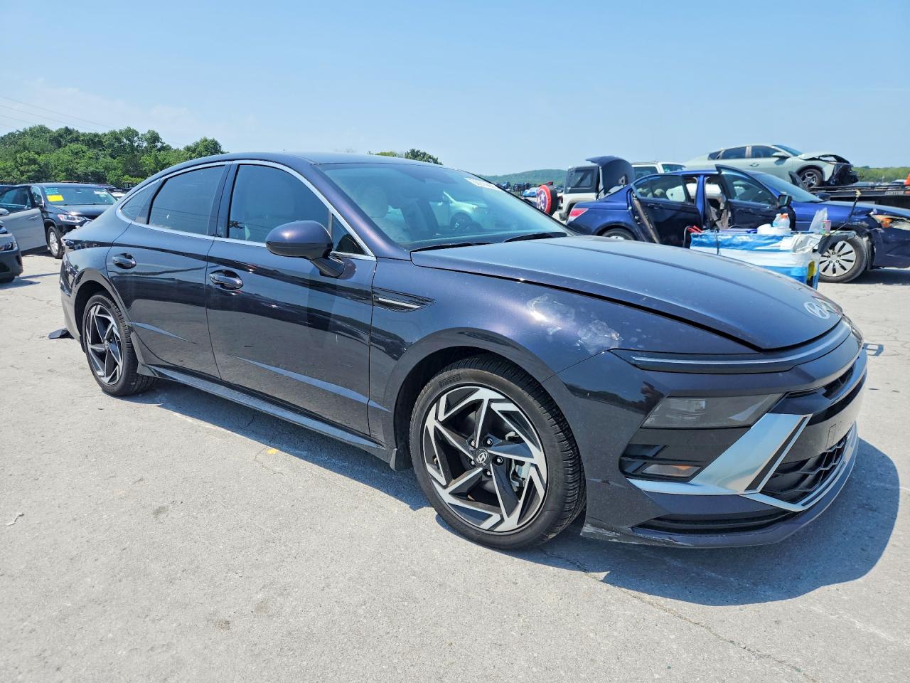 2026 Hyundai Sonata Sel Sport Black vin: KMHL64JA4TA535305