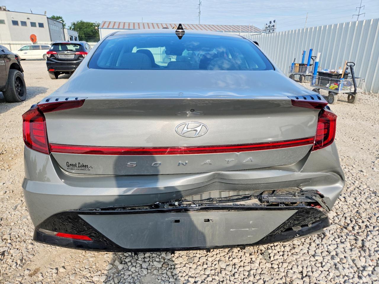 2023 Hyundai Sonata Sel Серый vin: KMHL64JA5PA256208