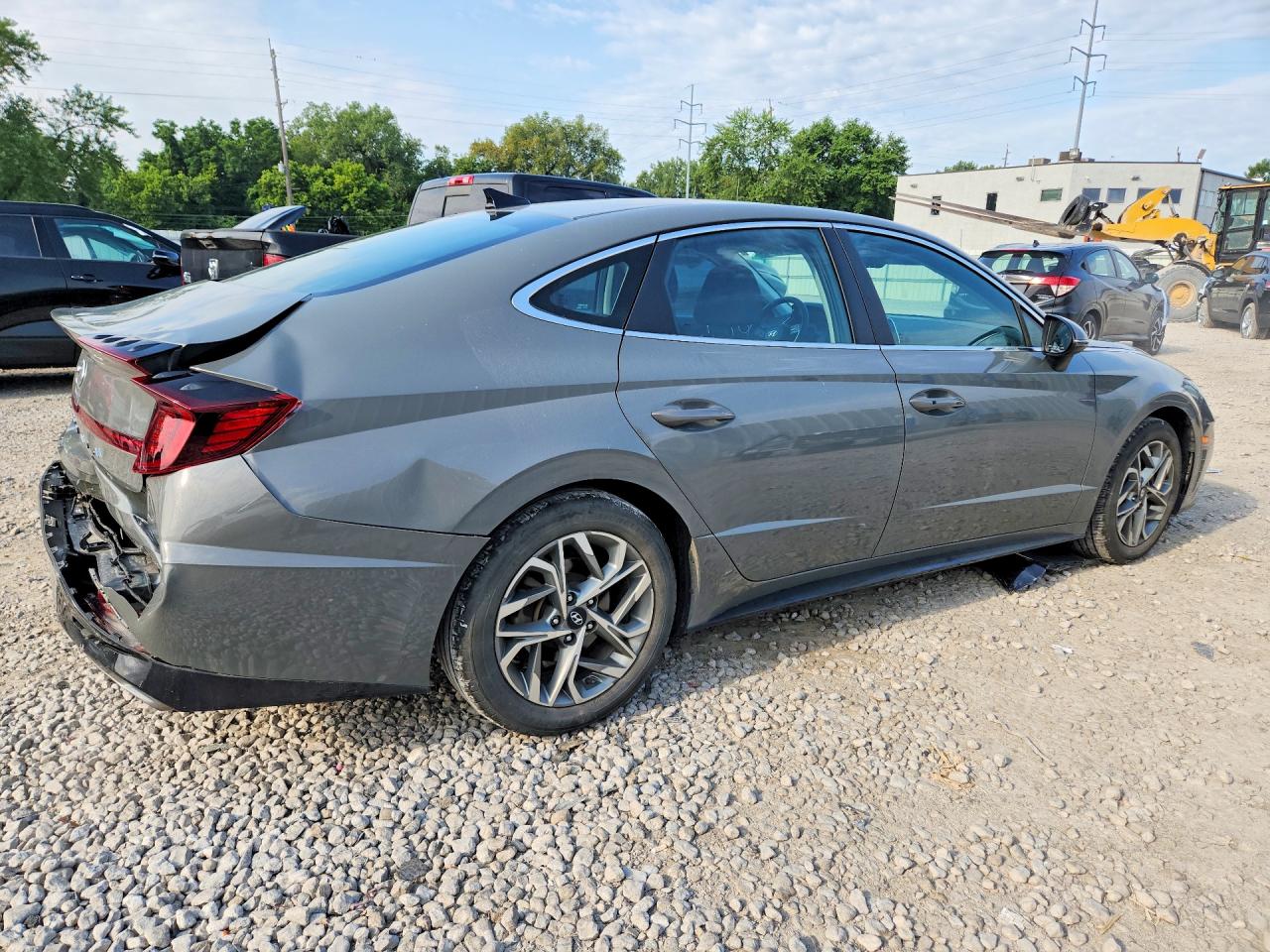 2023 Hyundai Sonata Sel Серый vin: KMHL64JA5PA256208