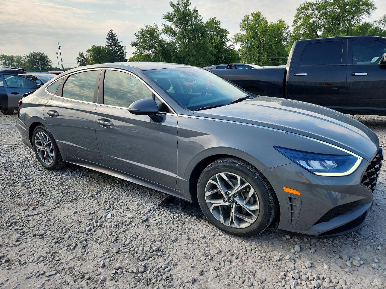 2023 Hyundai Sonata Sel Серый vin: KMHL64JA5PA256208