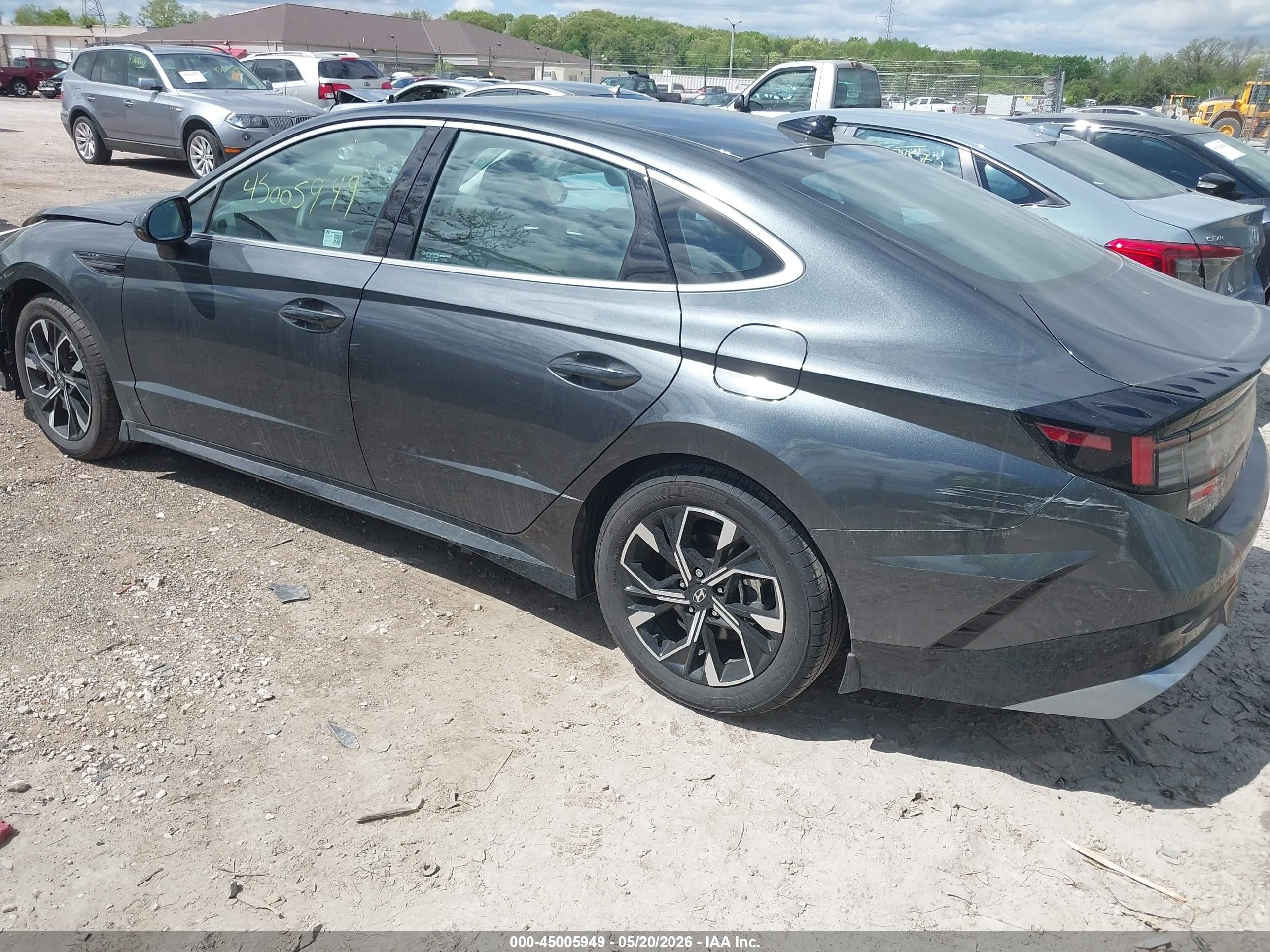 2024 Hyundai Sonata Sel Black vin: KMHL64JA5RA405042