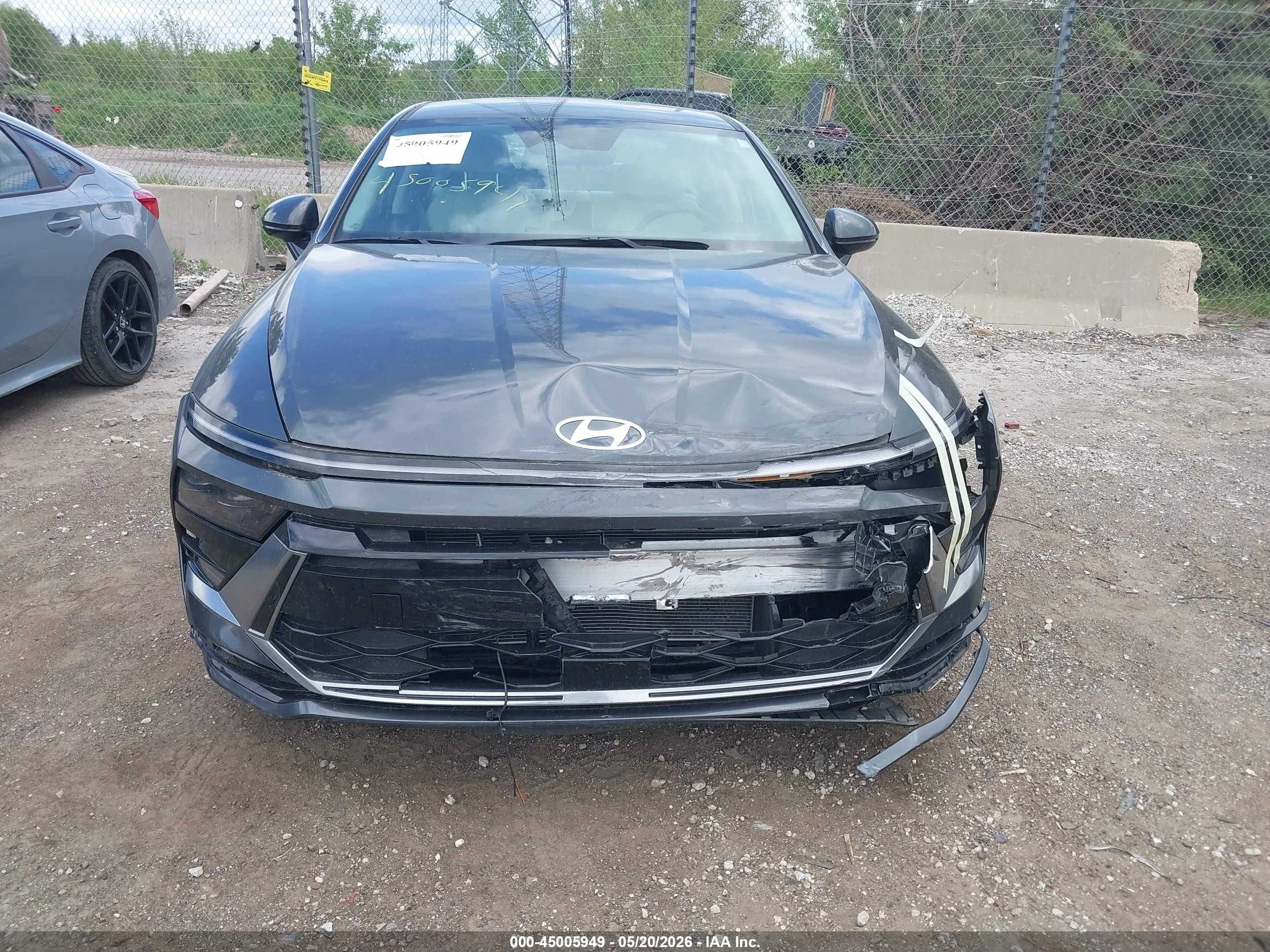 2024 Hyundai Sonata Sel Black vin: KMHL64JA5RA405042