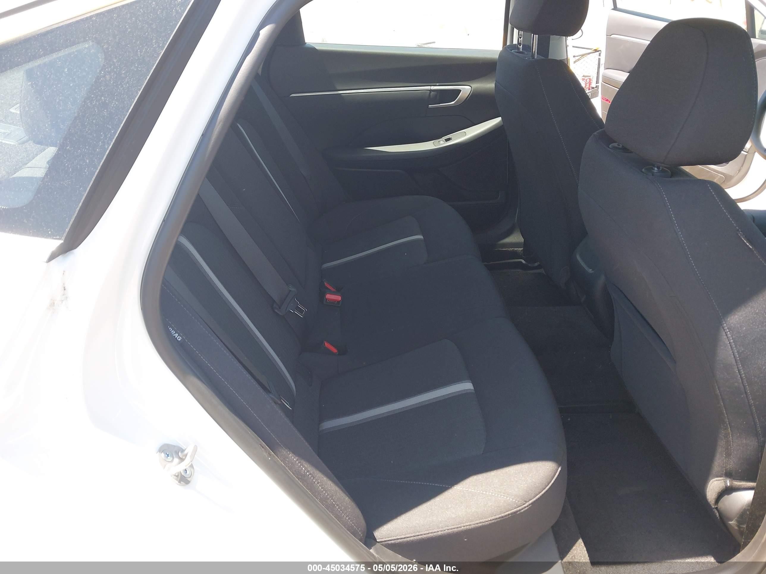 2025 Hyundai Sonata Sel White vin: KMHL64JA5SA475677