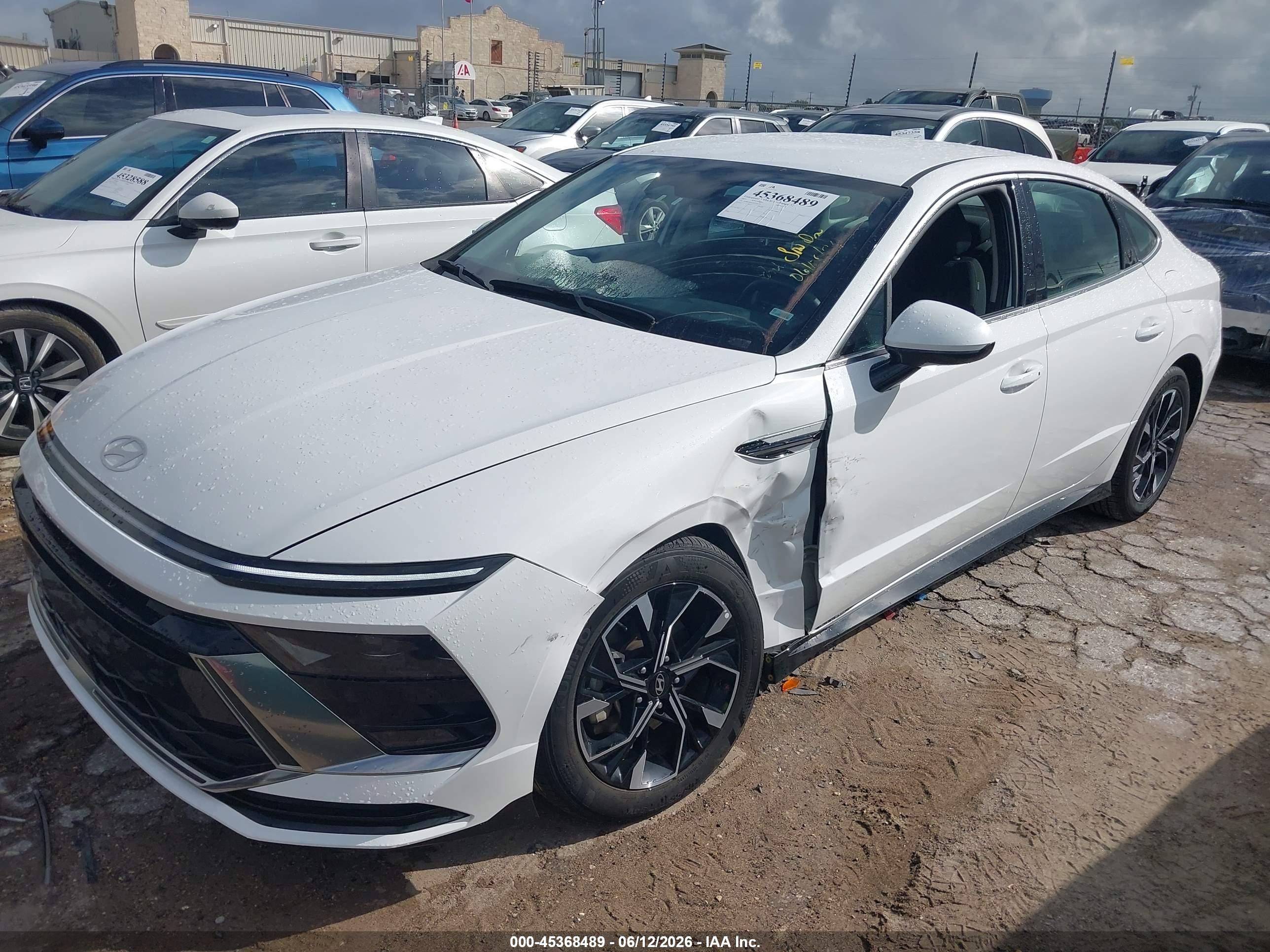 2025 Hyundai Sonata Sel Белый vin: KMHL64JA5SA505129