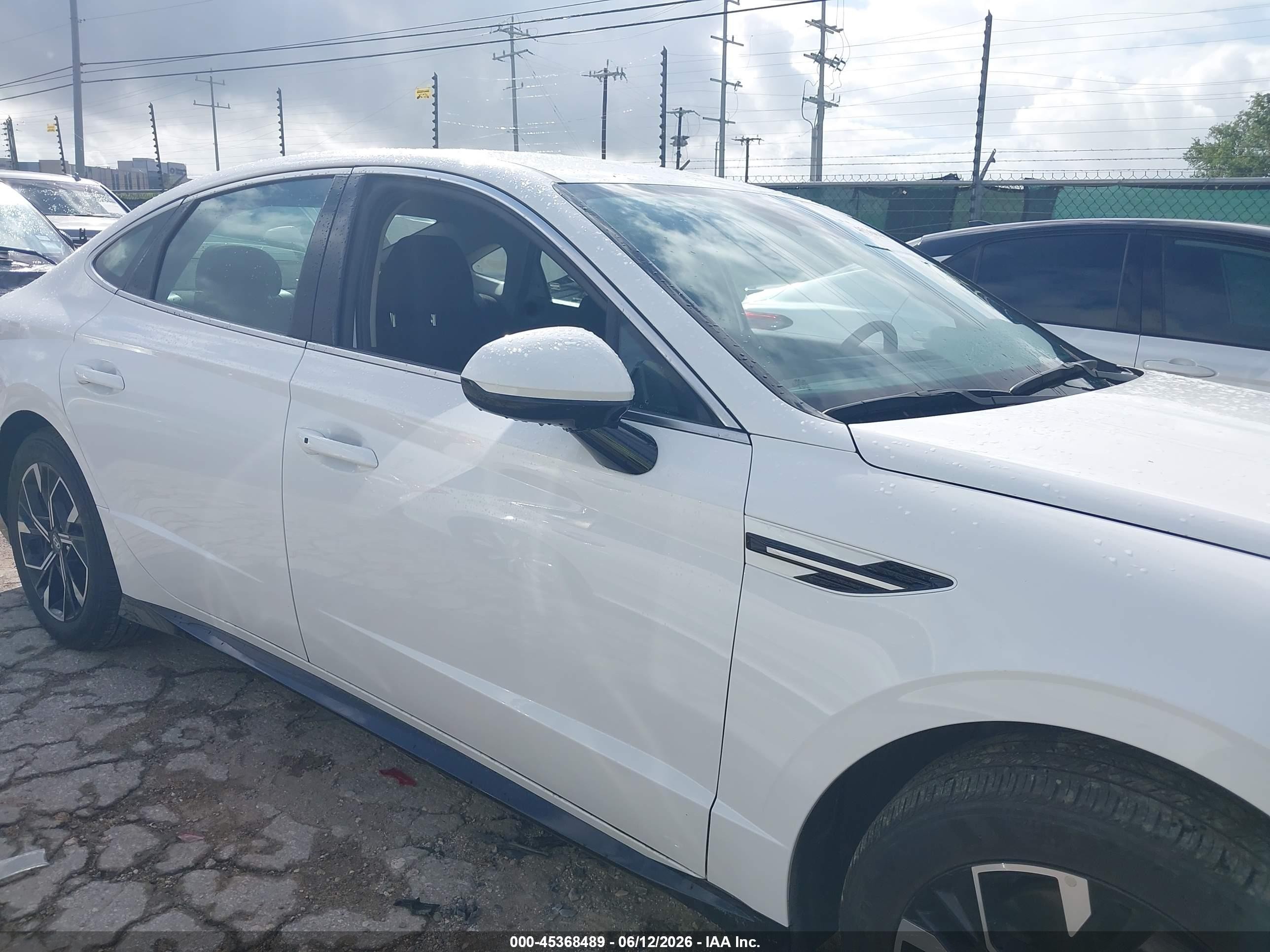 2025 Hyundai Sonata Sel Белый vin: KMHL64JA5SA505129