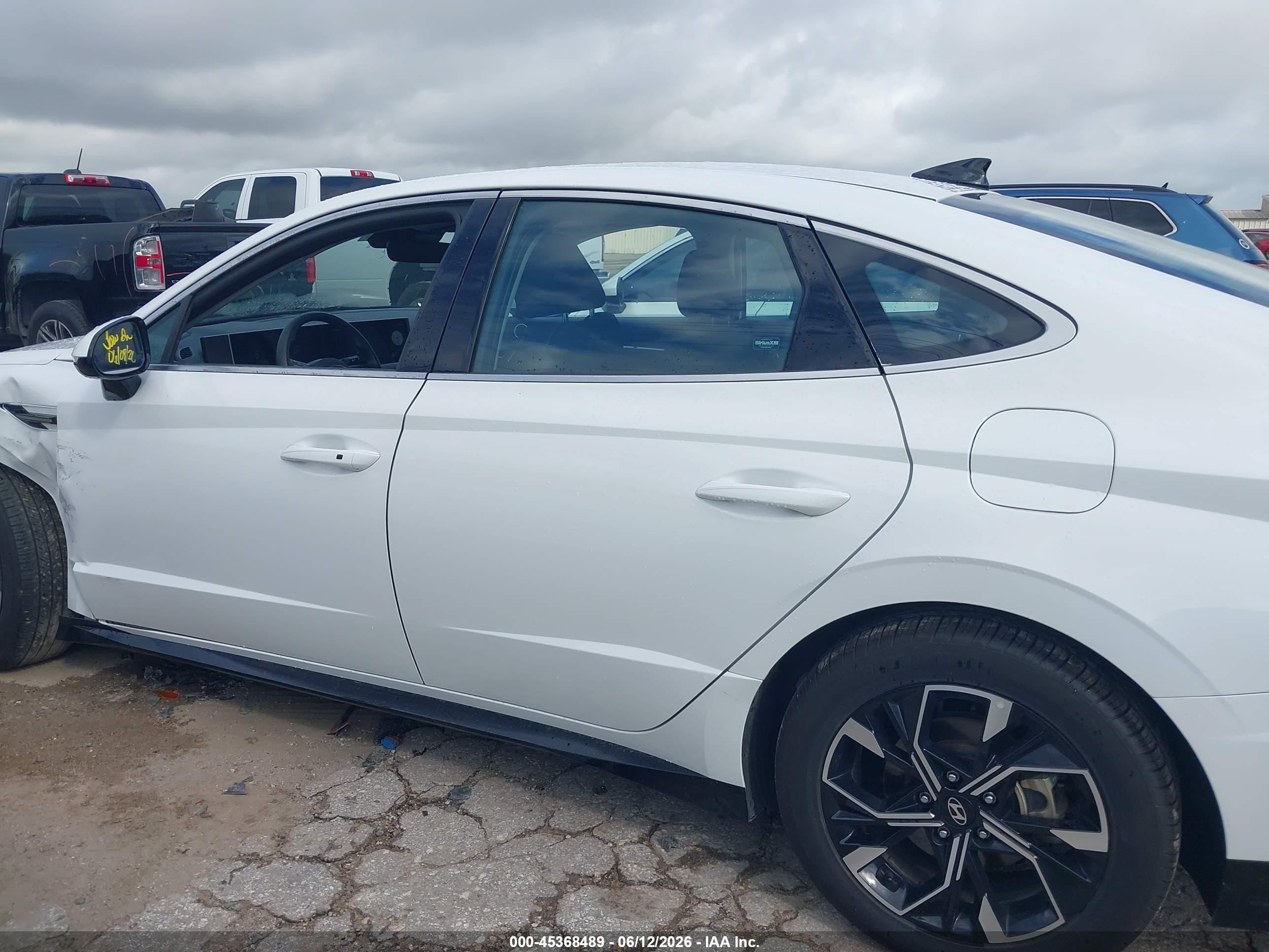 2025 Hyundai Sonata Sel Белый vin: KMHL64JA5SA505129
