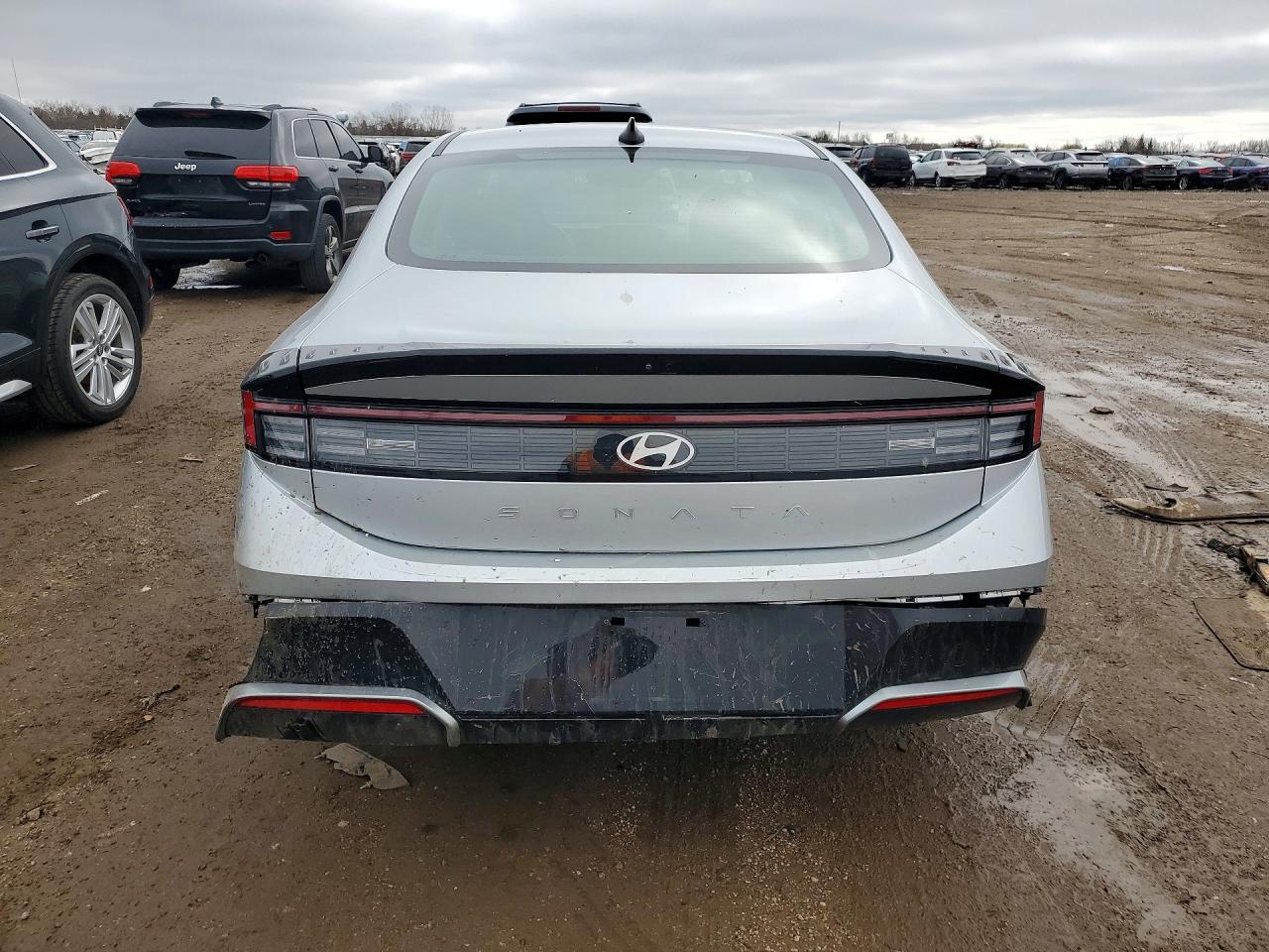 2024 Hyundai Sonata Sel Silver vin: KMHL64JA6RA366798