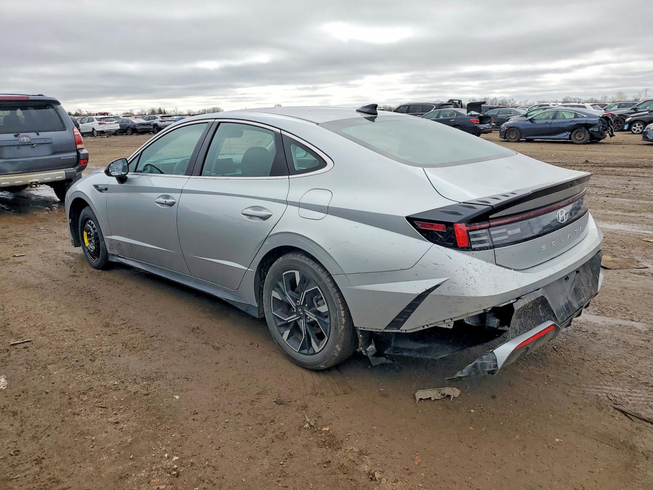 2024 Hyundai Sonata Sel Silver vin: KMHL64JA6RA366798