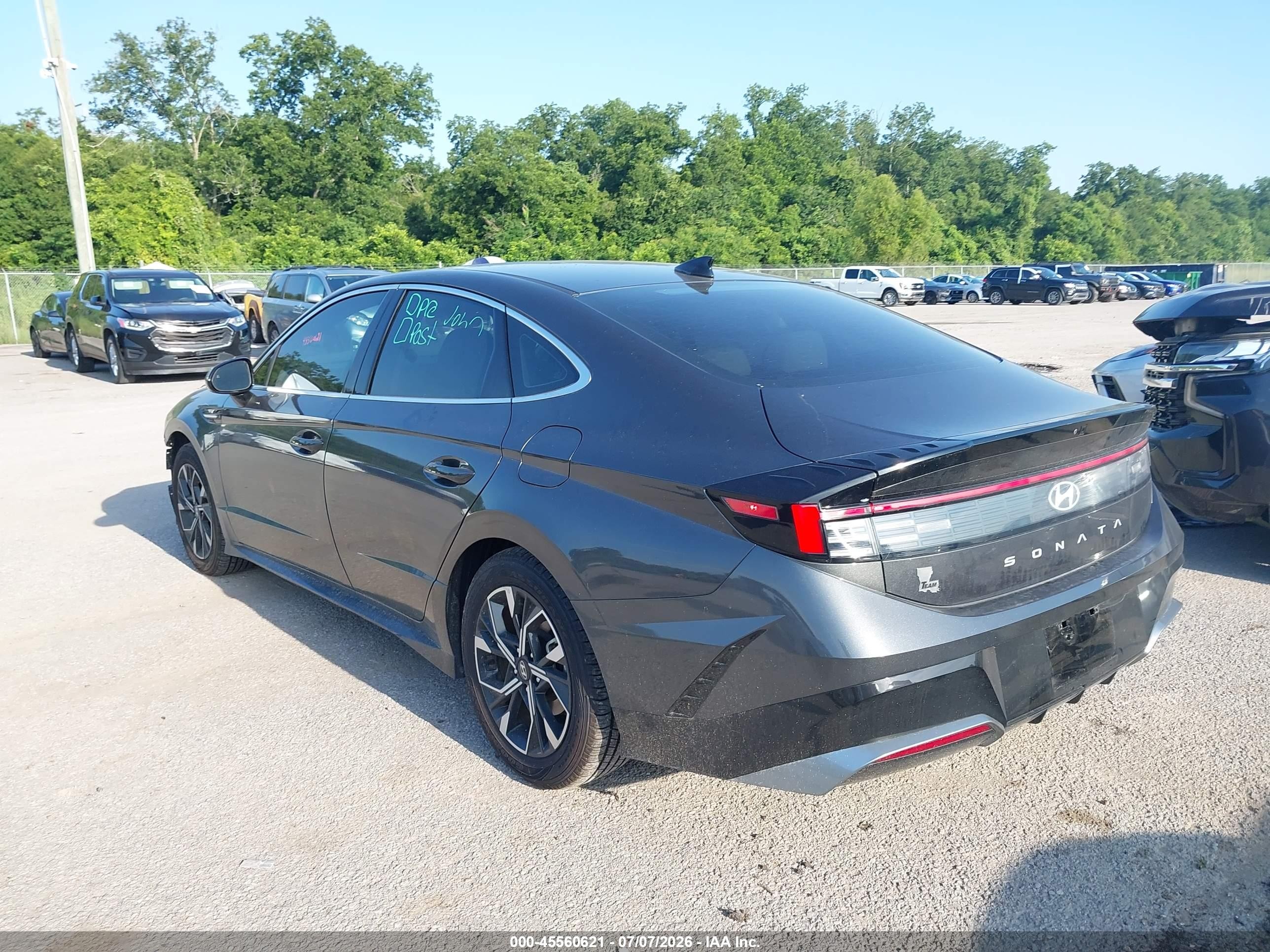 2025 Hyundai Sonata Sel Gray vin: KMHL64JA6SA429629