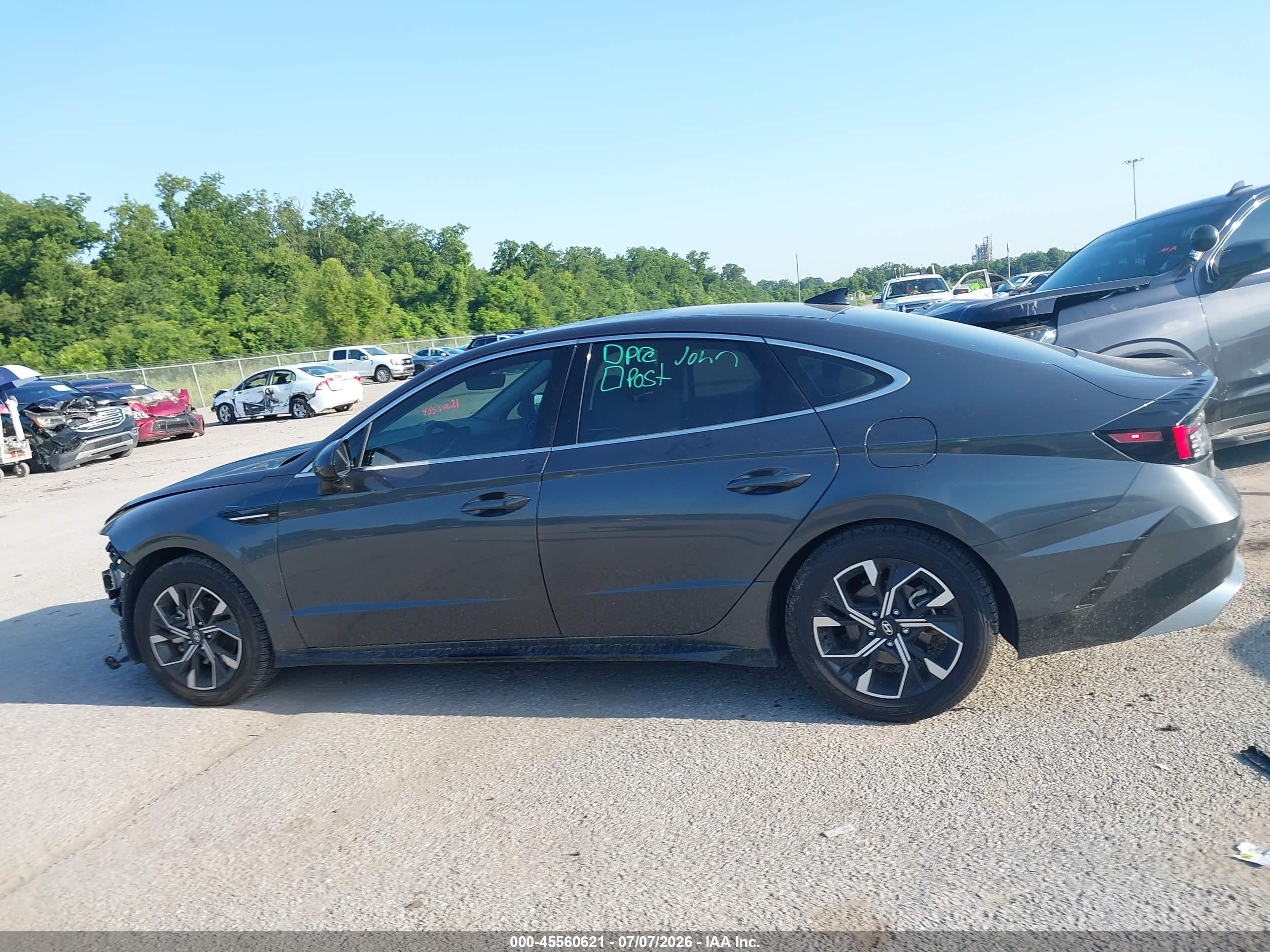 2025 Hyundai Sonata Sel Gray vin: KMHL64JA6SA429629