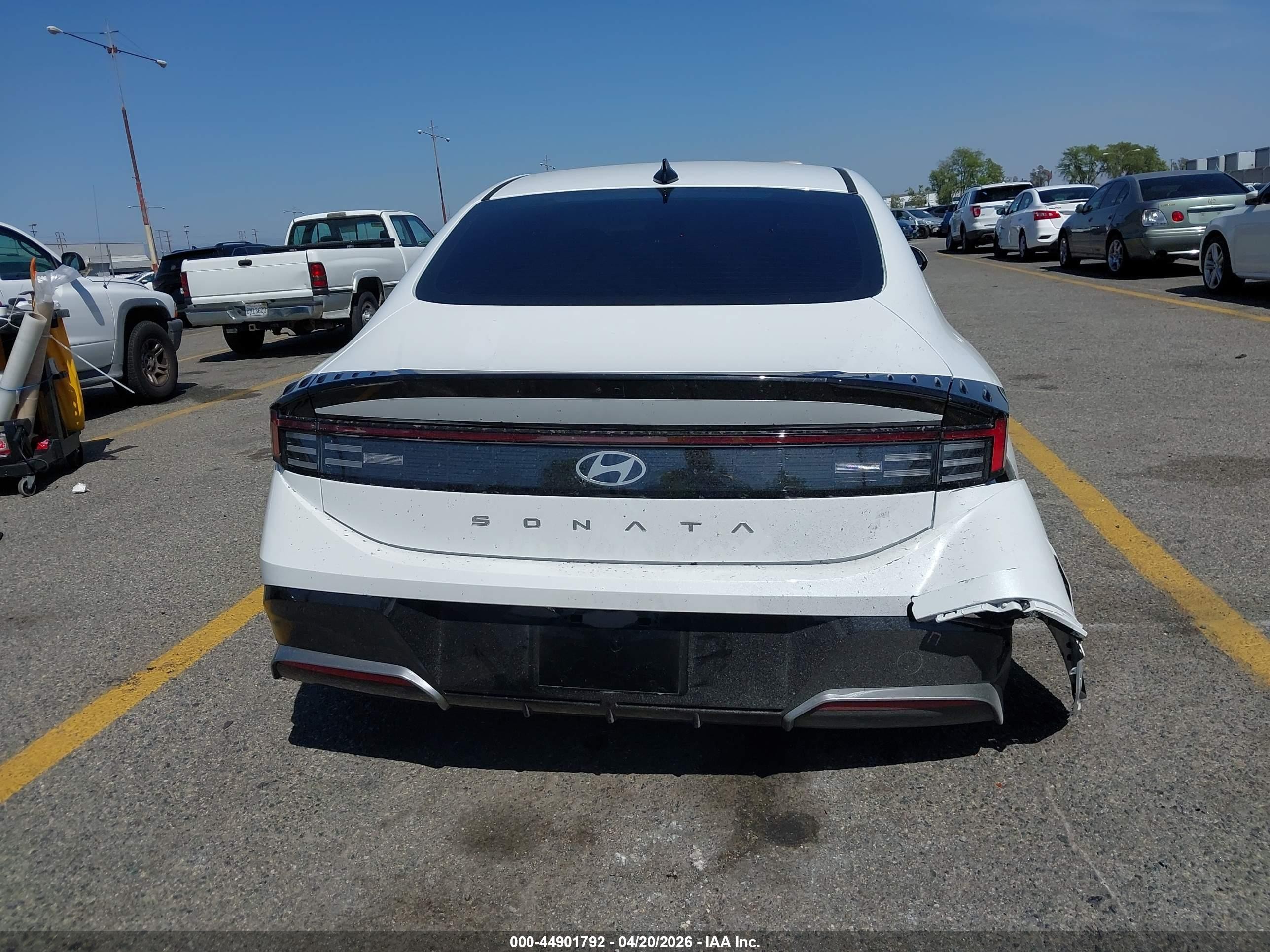 2026 Hyundai Sonata Sel Sport Белый vin: KMHL64JA6TA539467