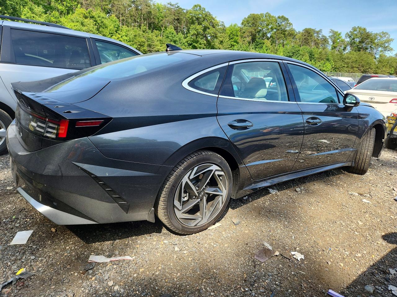 2026 Hyundai Sonata Sel Sport Серый vin: KMHL64JA6TA576342