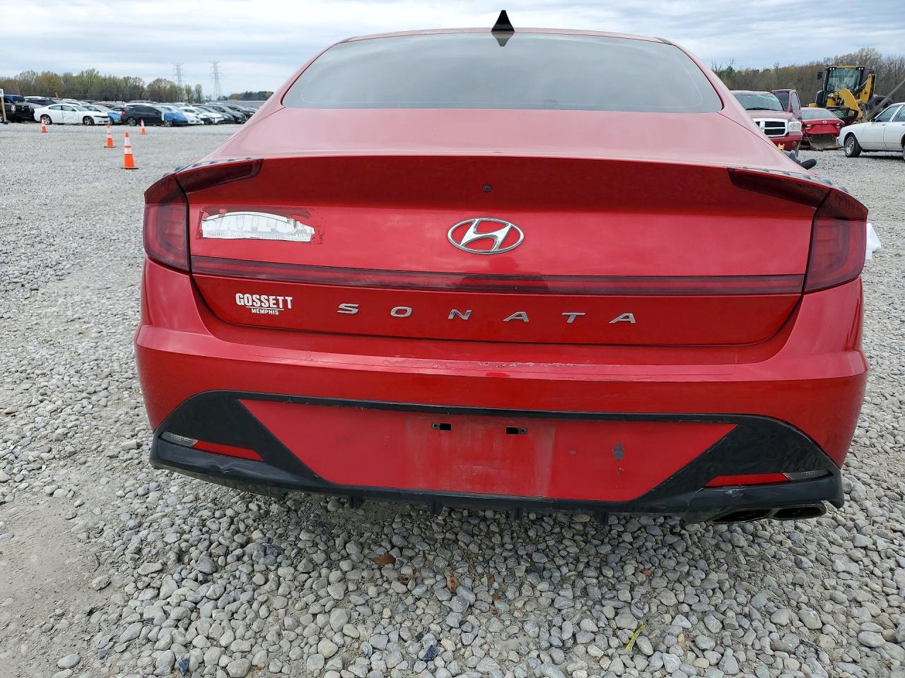 2021 Hyundai Sonata Sel Red vin: KMHL64JA8MA155059