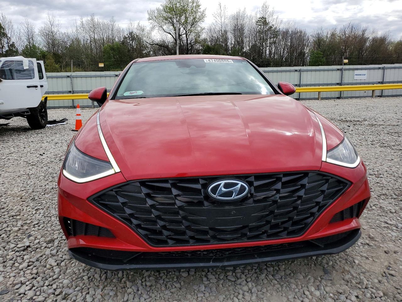 2021 Hyundai Sonata Sel Red vin: KMHL64JA8MA155059