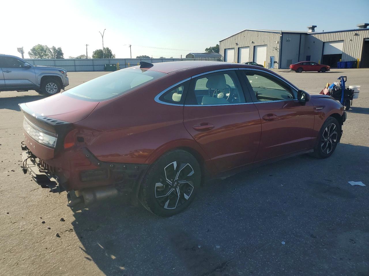 2024 Hyundai Sonata Sel Red vin: KMHL64JA8RA374966