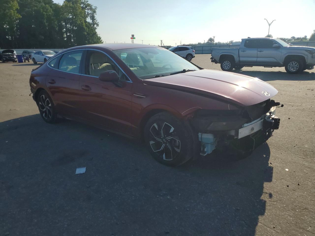 2024 Hyundai Sonata Sel Red vin: KMHL64JA8RA374966