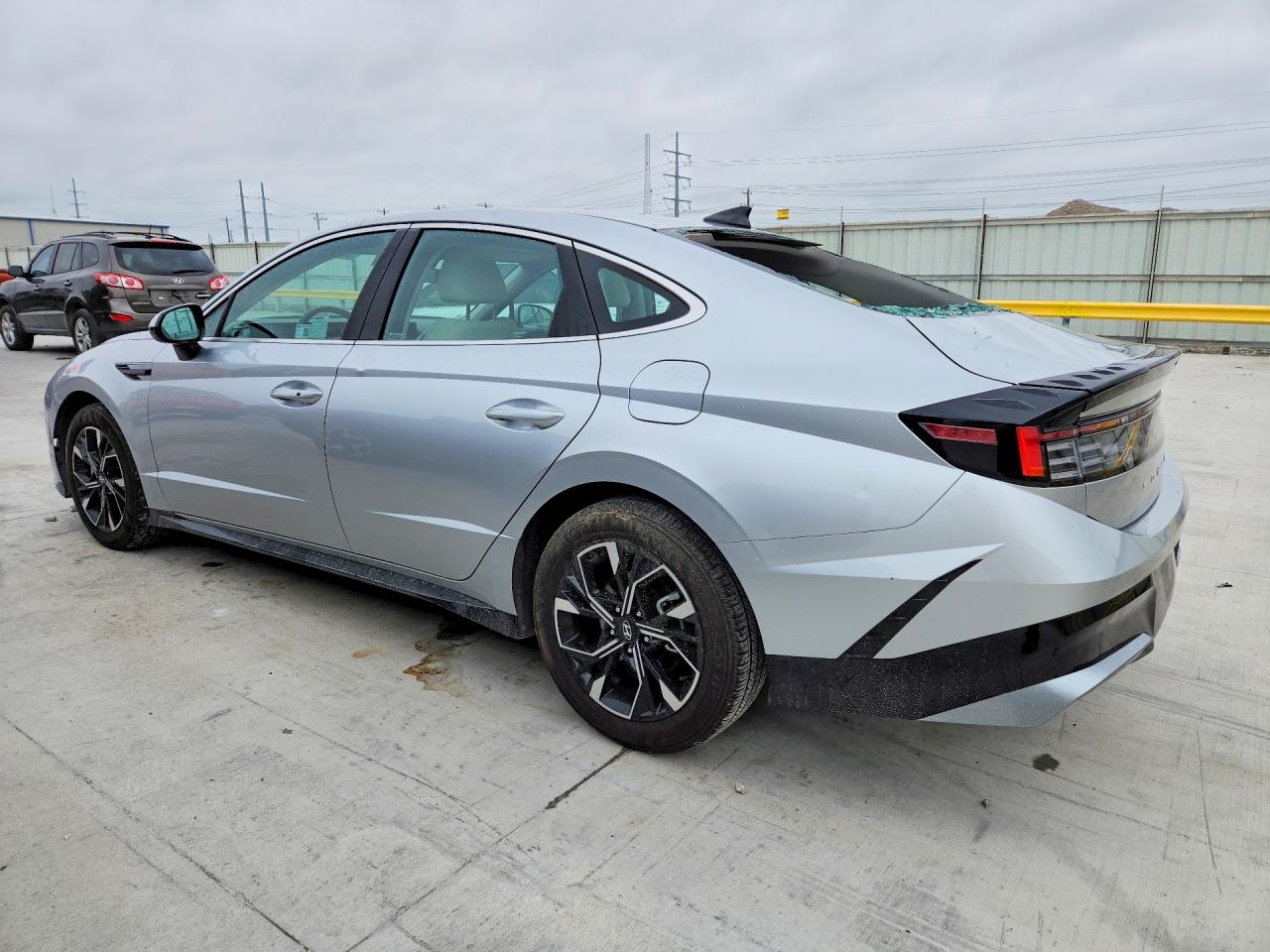 2025 Hyundai Sonata Sel Gray vin: KMHL64JA8SA452541