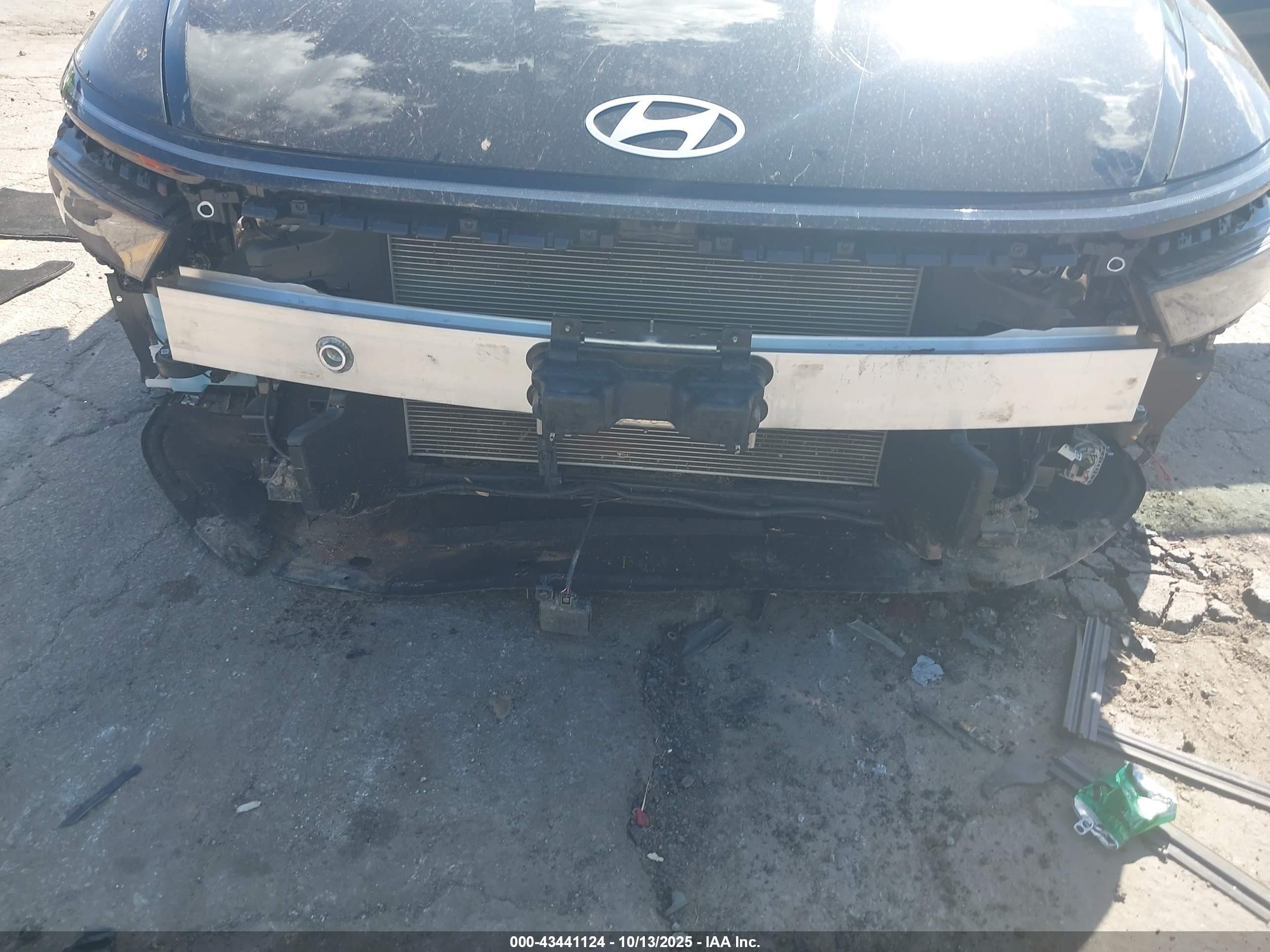 2025 Hyundai Sonata Sel Черный vin: KMHL64JA8SA452569