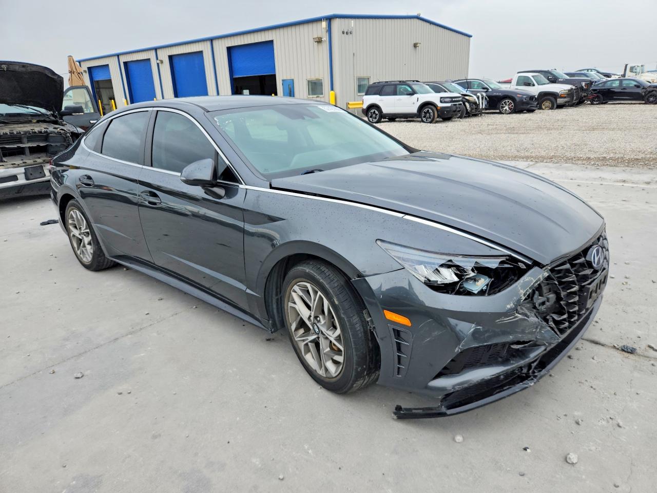 2021 Hyundai Sonata Sel Gray vin: KMHL64JA9MA144720