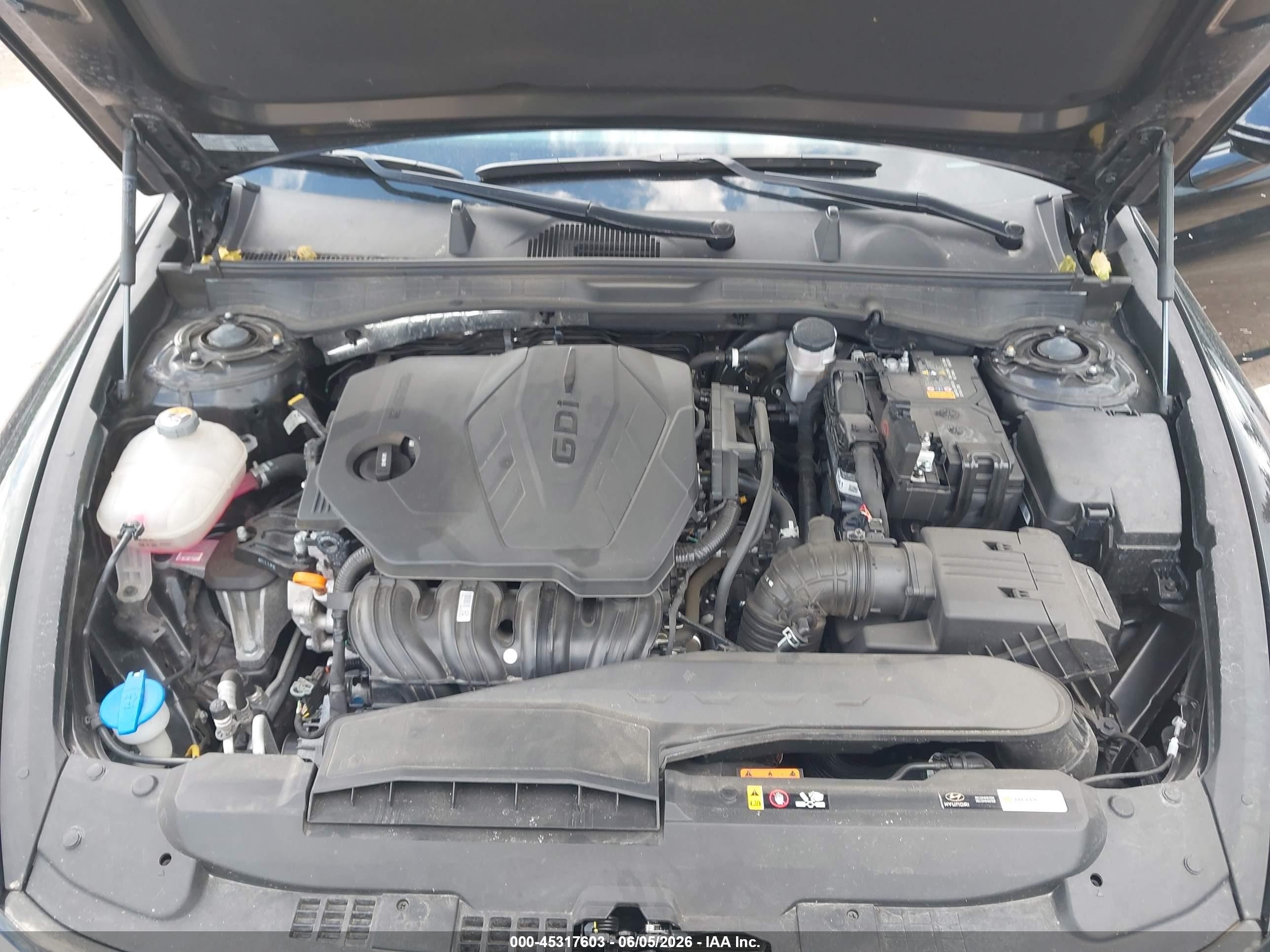 2025 Hyundai Sonata Sel Черный vin: KMHL64JA9SA468151