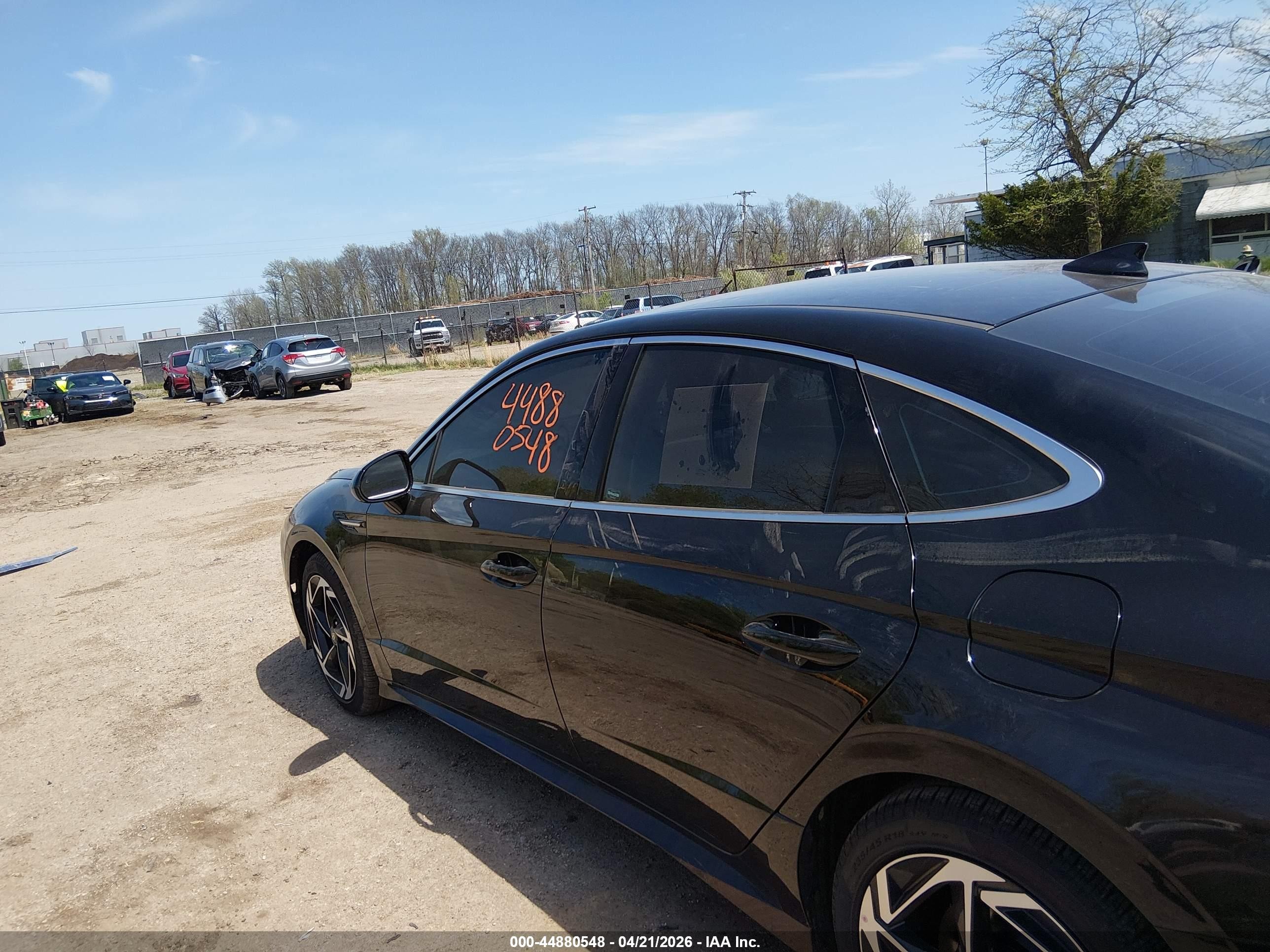 2026 Hyundai Sonata Sel Sport Black vin: KMHL64JA9TA551189
