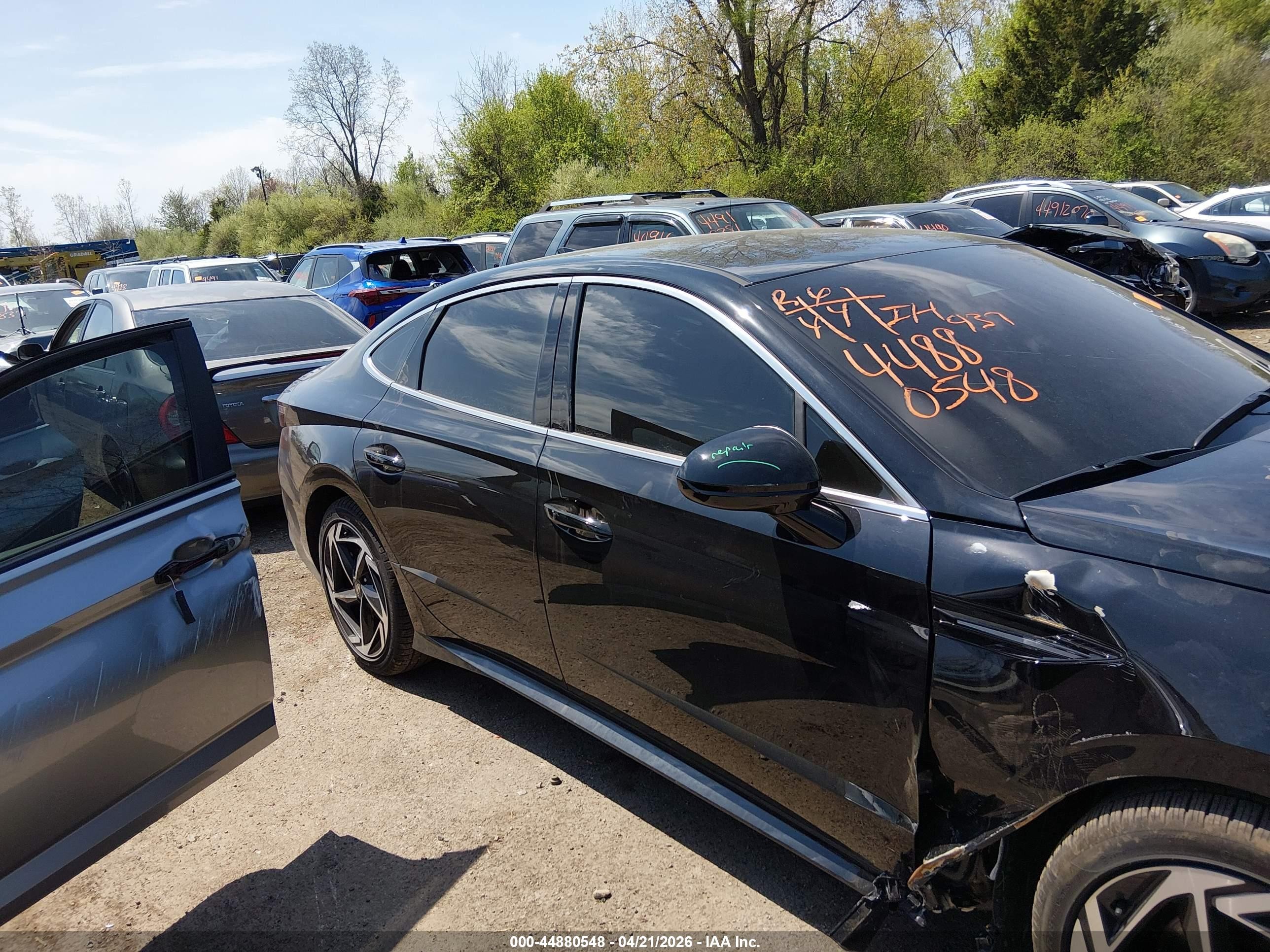 2026 Hyundai Sonata Sel Sport Black vin: KMHL64JA9TA551189