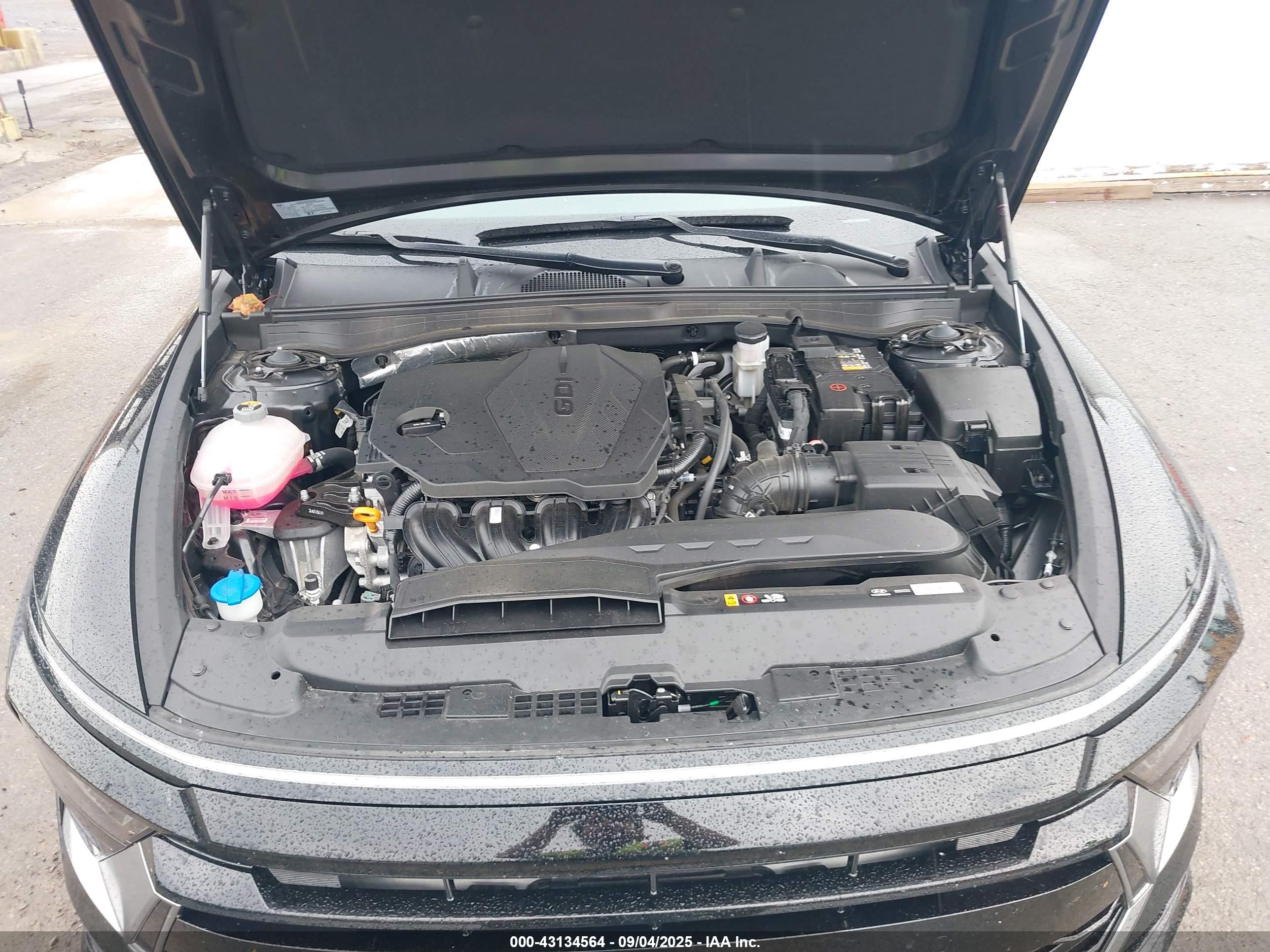 2024 Hyundai Sonata Sel Черный vin: KMHL64JAXRA385676