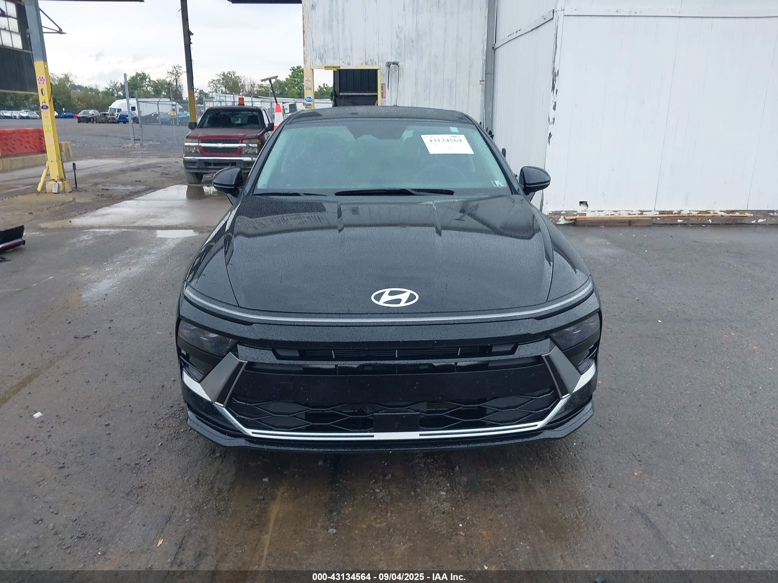 2024 Hyundai Sonata Sel Черный vin: KMHL64JAXRA385676