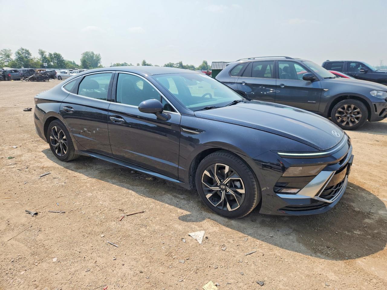 2024 Hyundai Sonata Sel Черный vin: KMHL64JAXRA386259