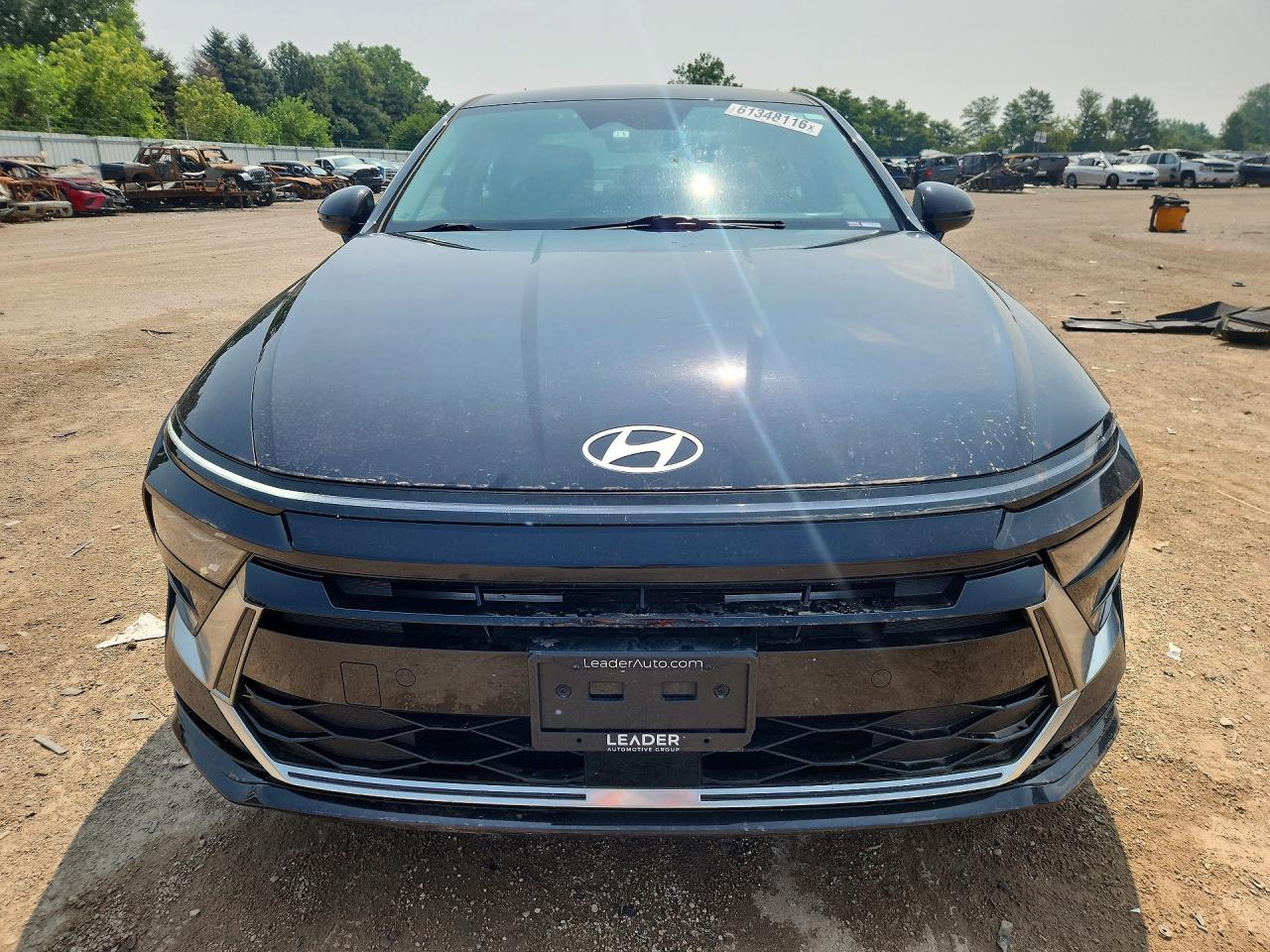2024 Hyundai Sonata Sel Черный vin: KMHL64JAXRA386259