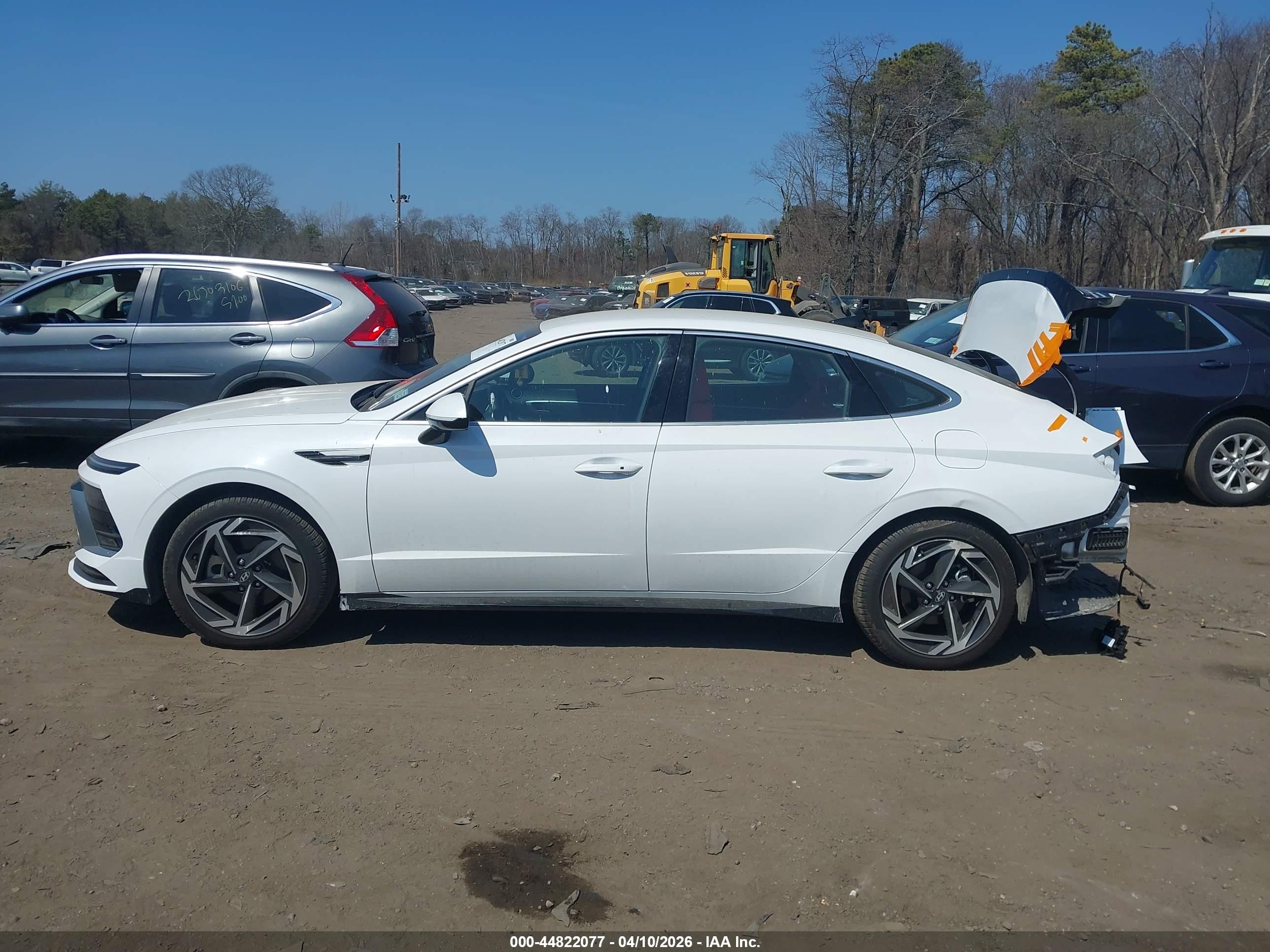 2026 Hyundai Sonata Sel Sport White vin: KMHL64JAXTA534790