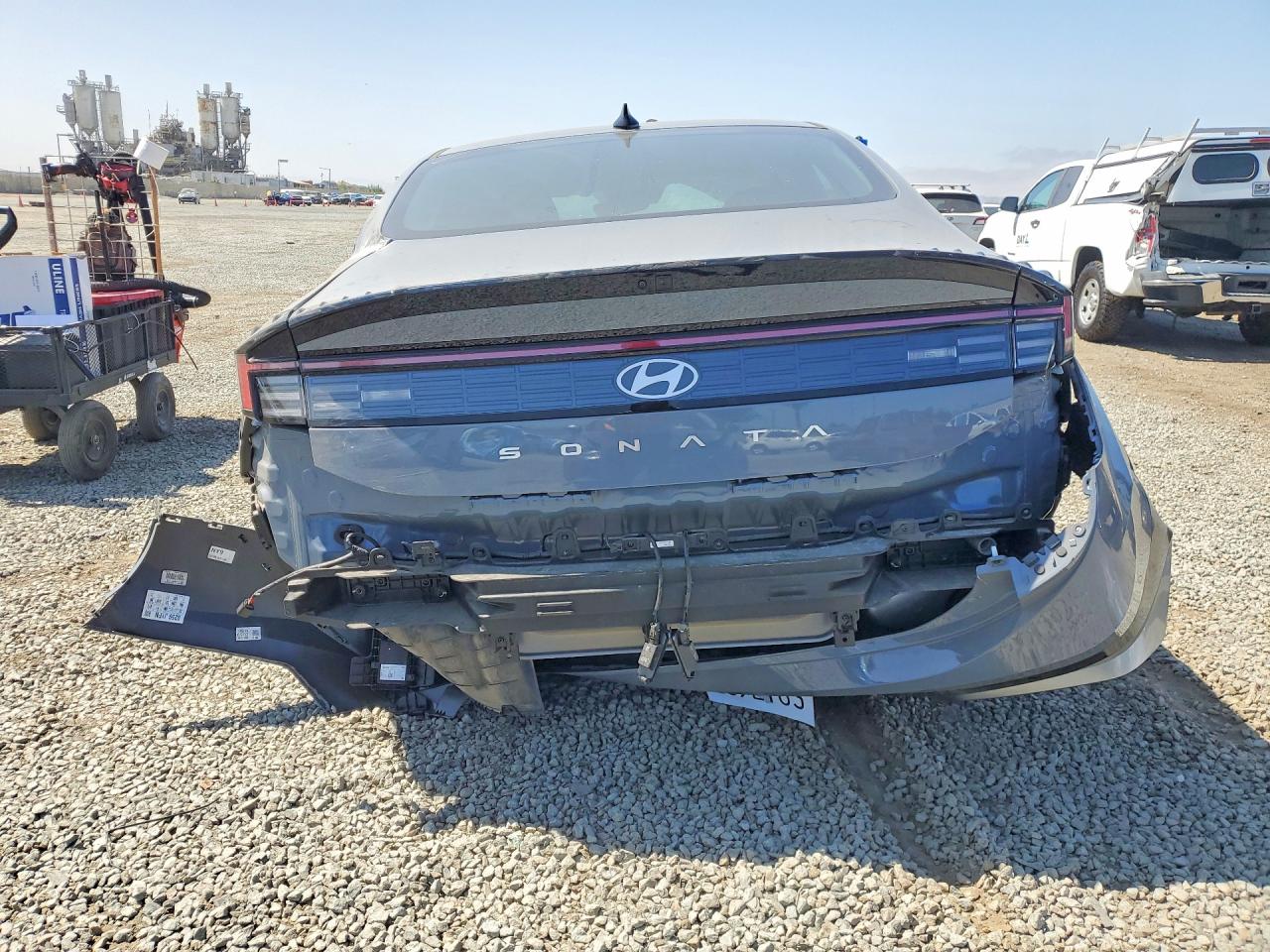 2026 Hyundai Sonata Sel Sport Gray vin: KMHL64JAXTA561357