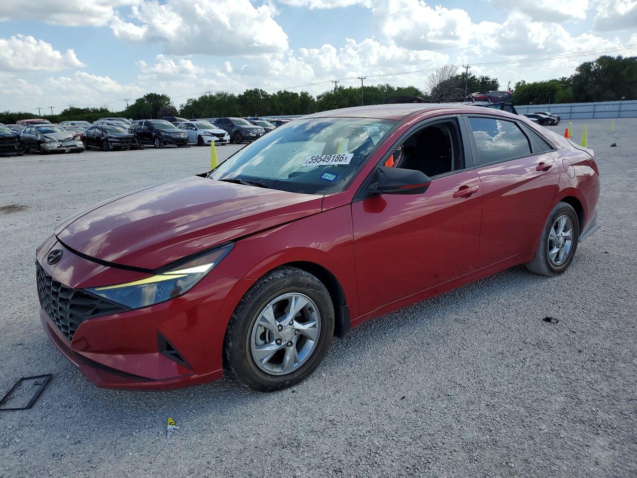 2023 Hyundai Elantra Red vin: KMHLL4AG4PU475883