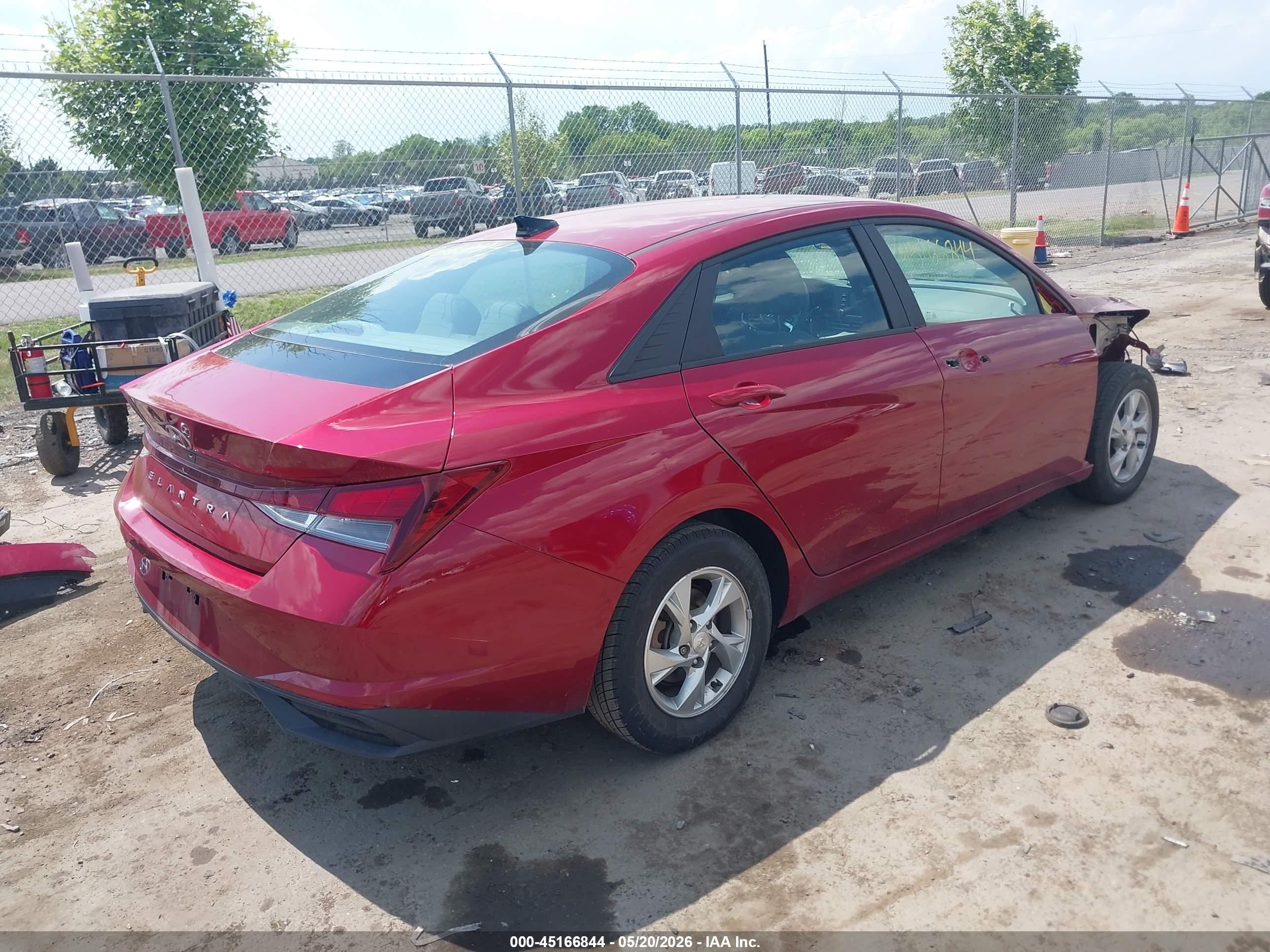 2023 Hyundai Elantra Se Red vin: KMHLL4AG4PU578589