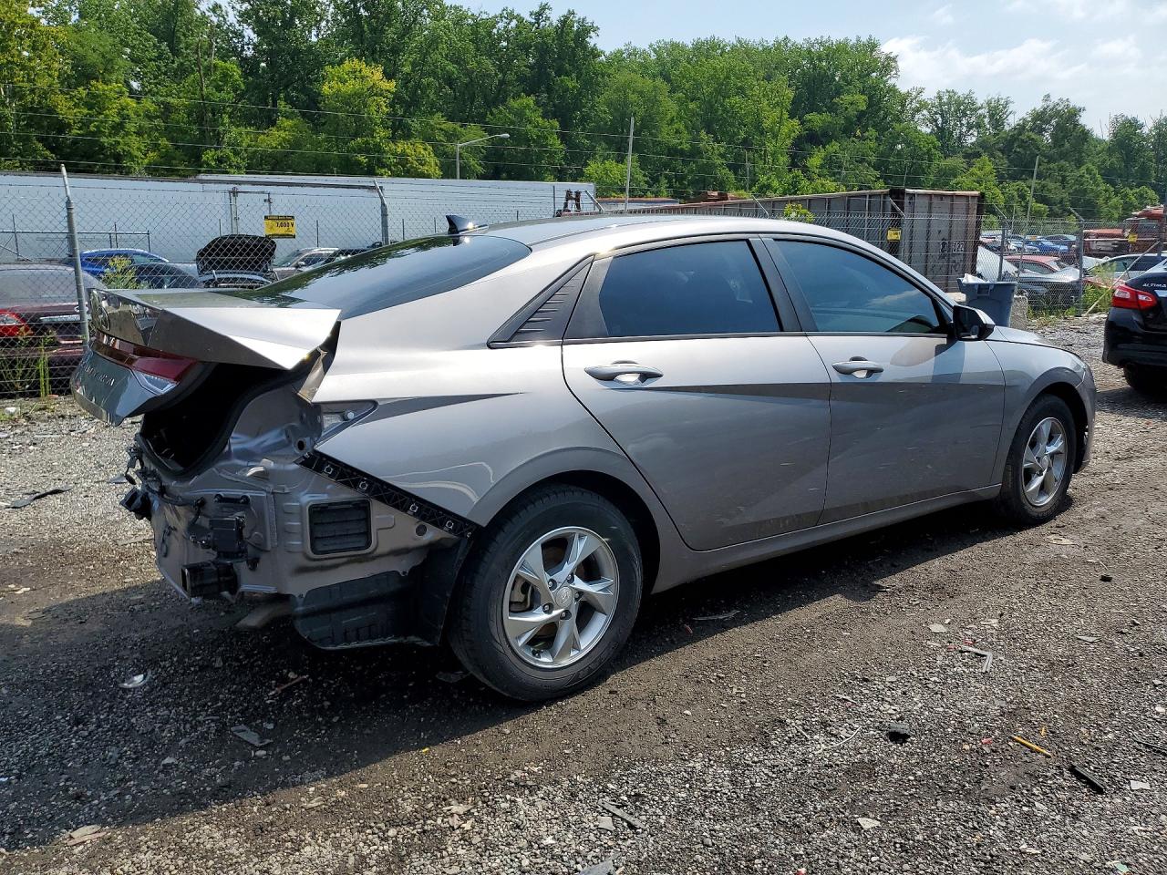 2022 Hyundai Elantra Se Gray vin: KMHLL4AG5NU357144