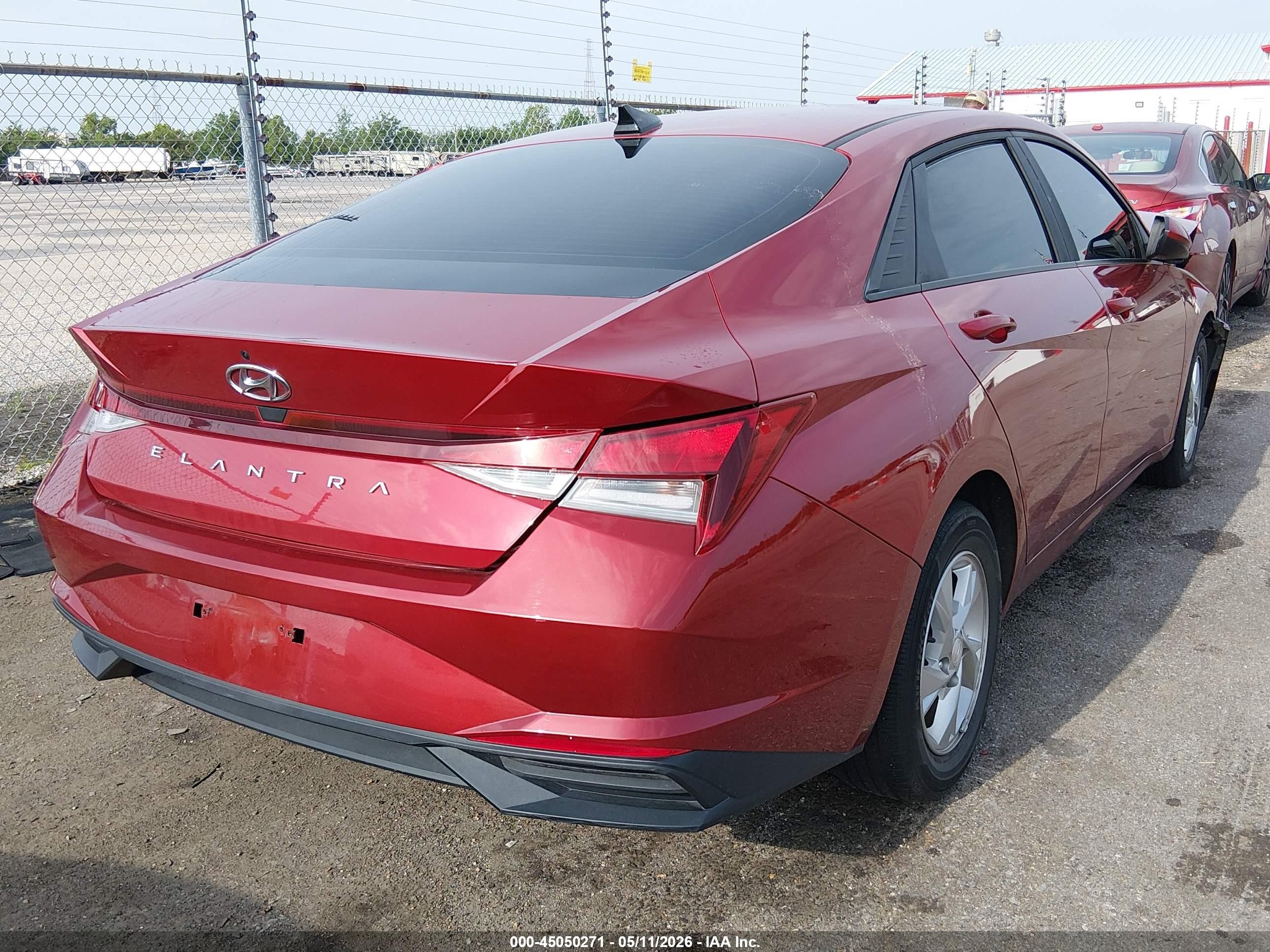 2023 Hyundai Elantra Se Red vin: KMHLL4AG6PU632376