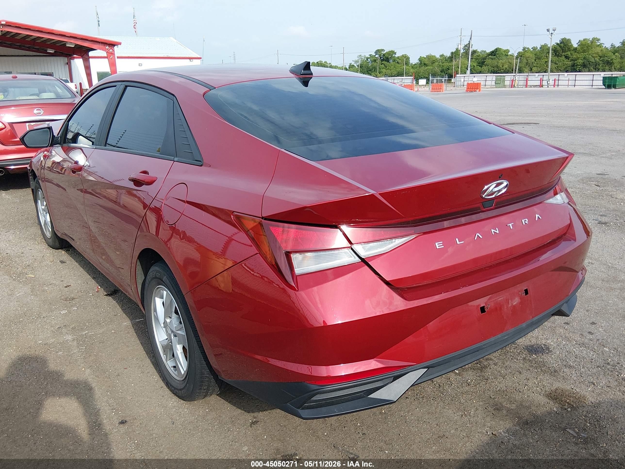 2023 Hyundai Elantra Se Red vin: KMHLL4AG6PU632376