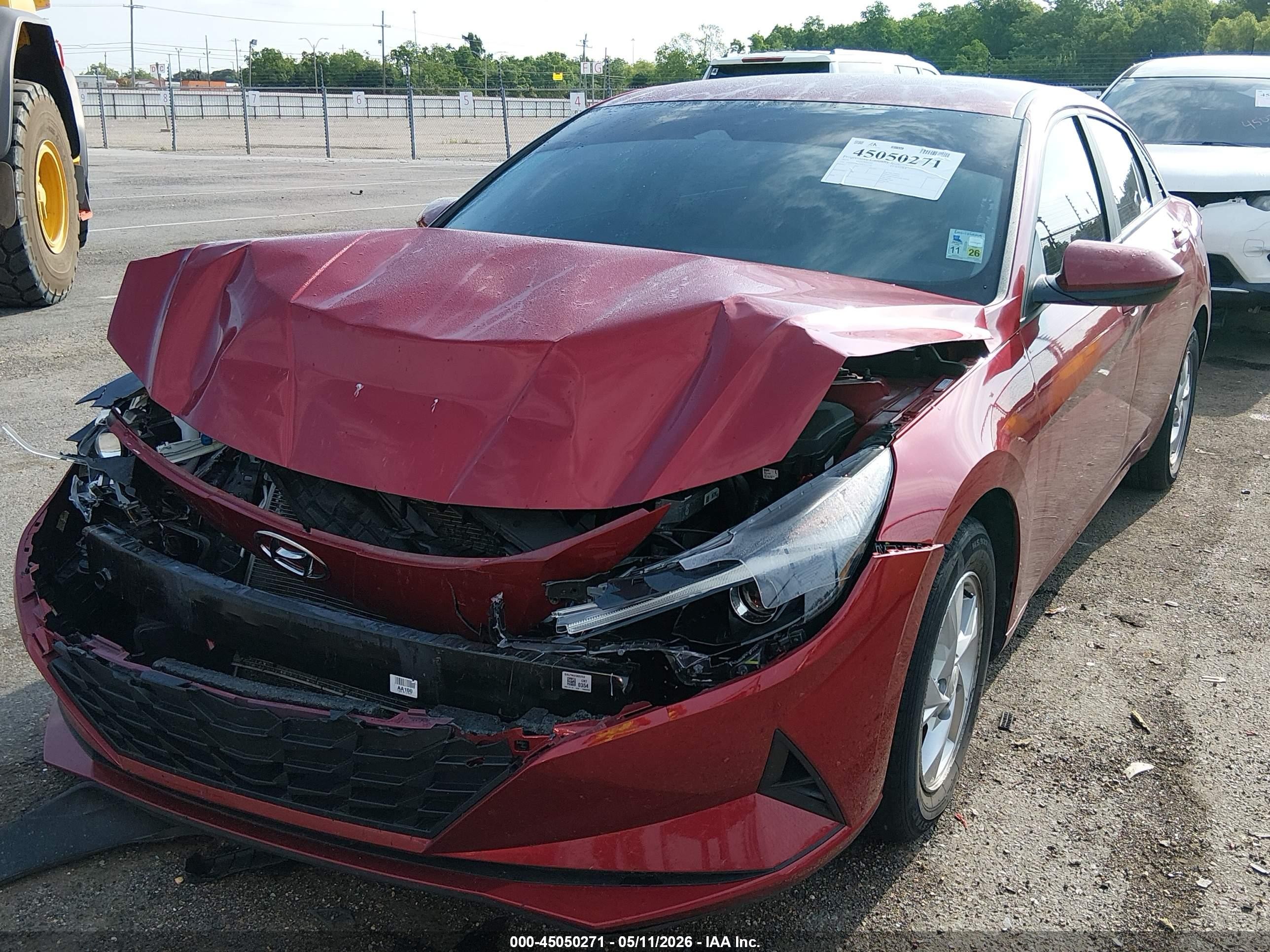 2023 Hyundai Elantra Se Red vin: KMHLL4AG6PU632376