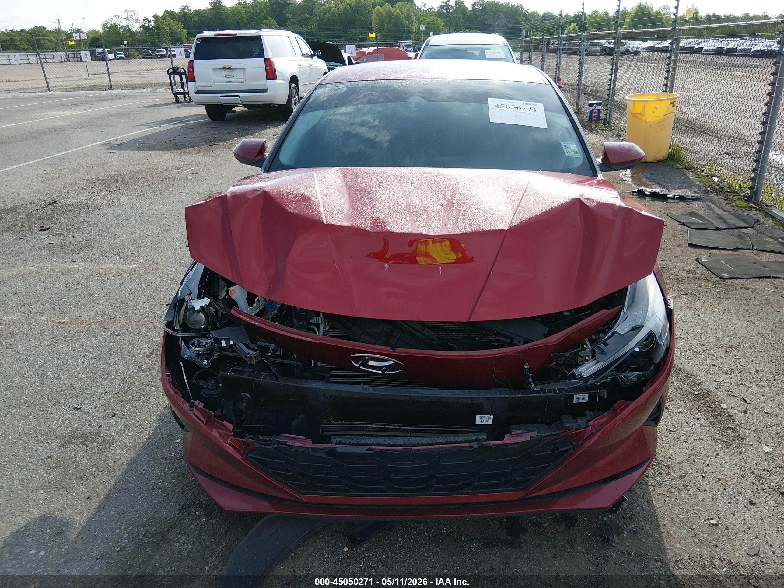 2023 Hyundai Elantra Se Red vin: KMHLL4AG6PU632376