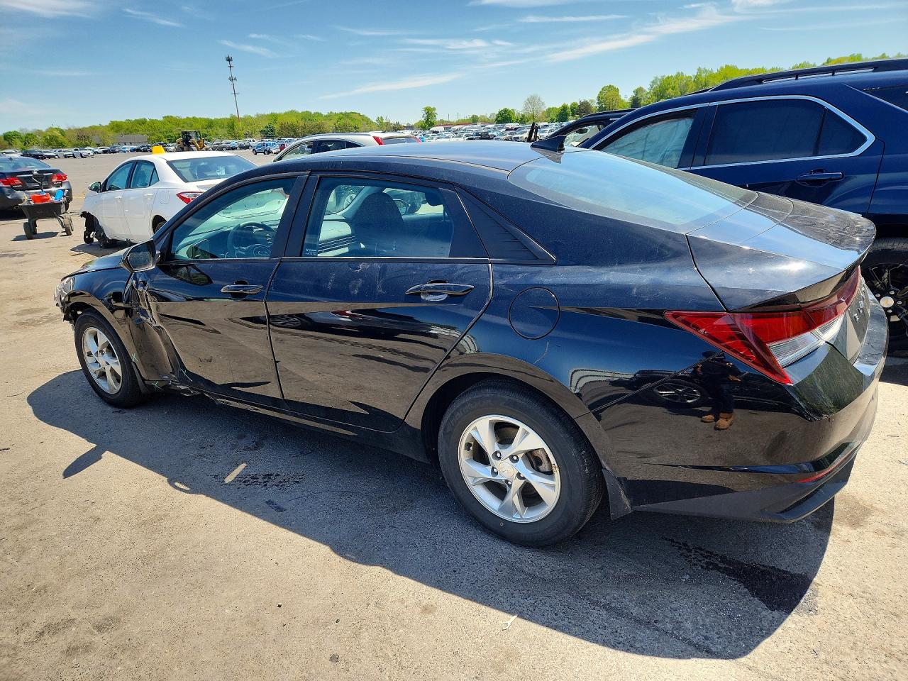 2023 Hyundai Elantra Se Black vin: KMHLL4AG9PU466628