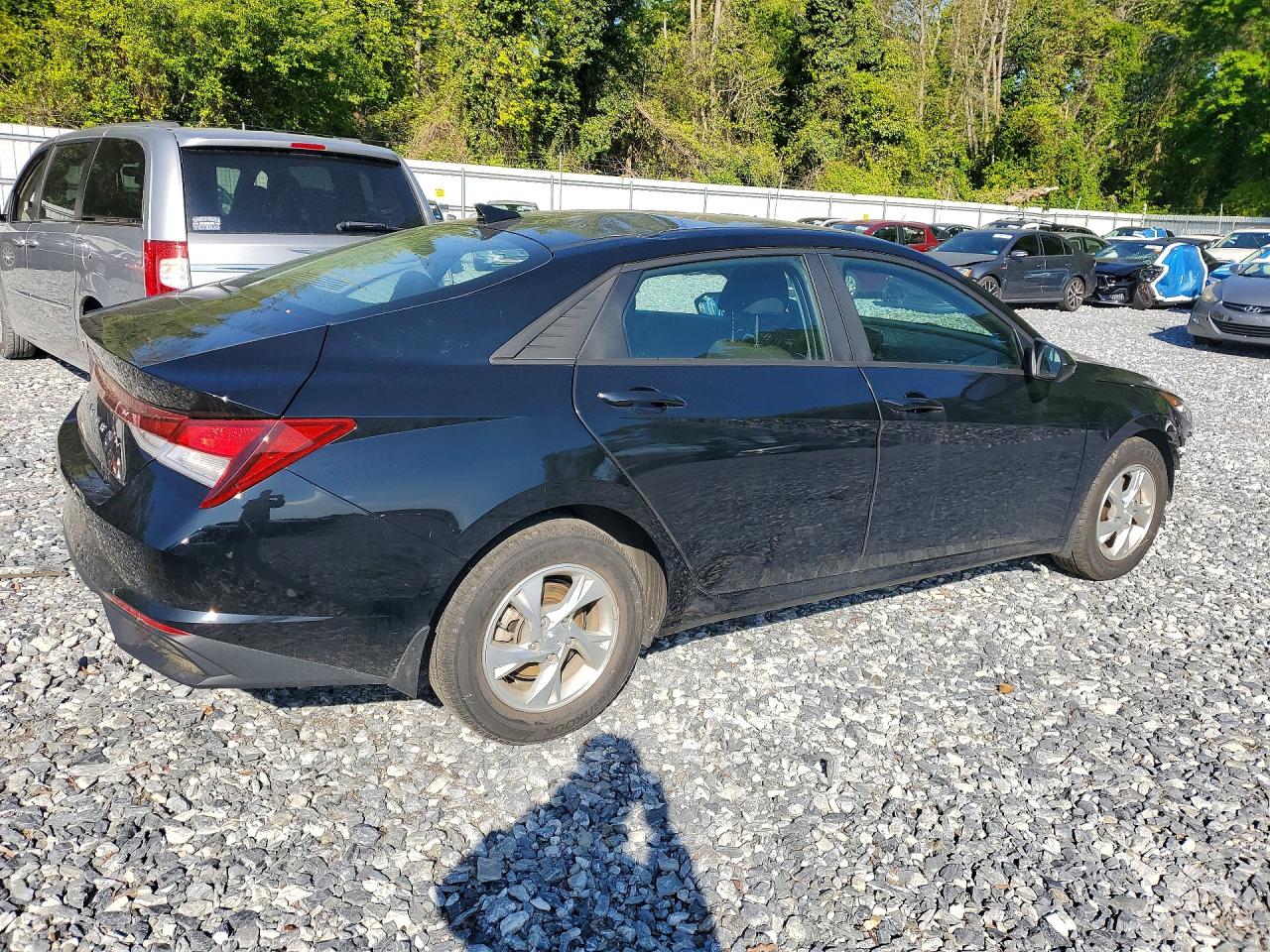 2023 Hyundai Elantra Se Black vin: KMHLL4AG9PU466628