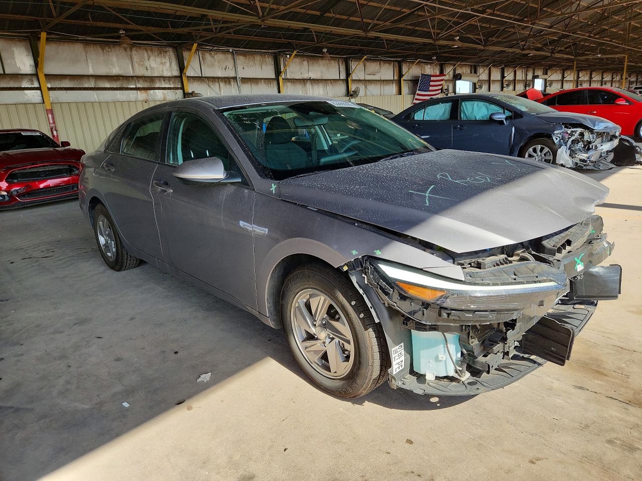 2025 Hyundai Elantra Se Silver vin: KMHLL4DG0SU008139