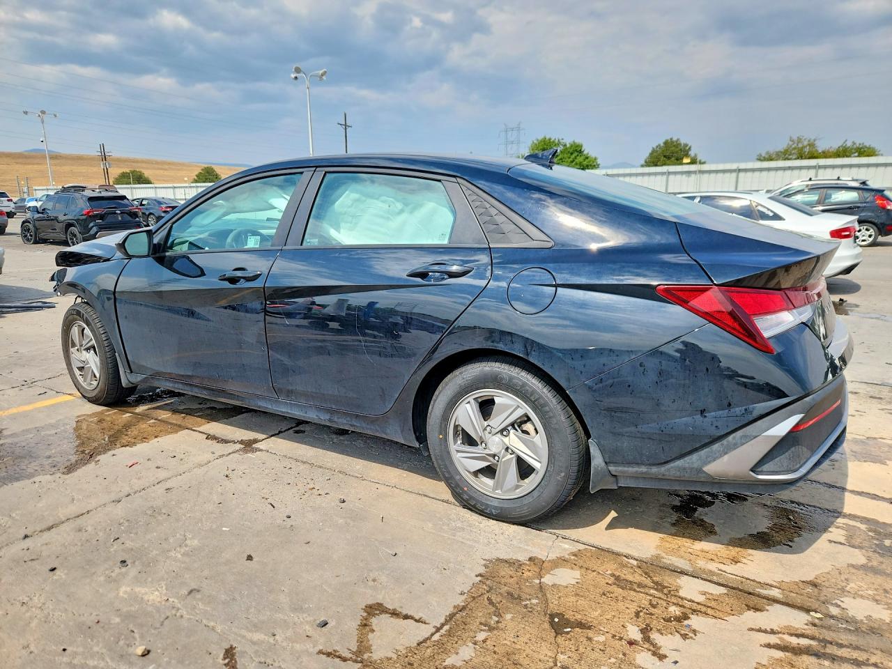 2024 Hyundai Elantra Se Black vin: KMHLL4DG1RU824724