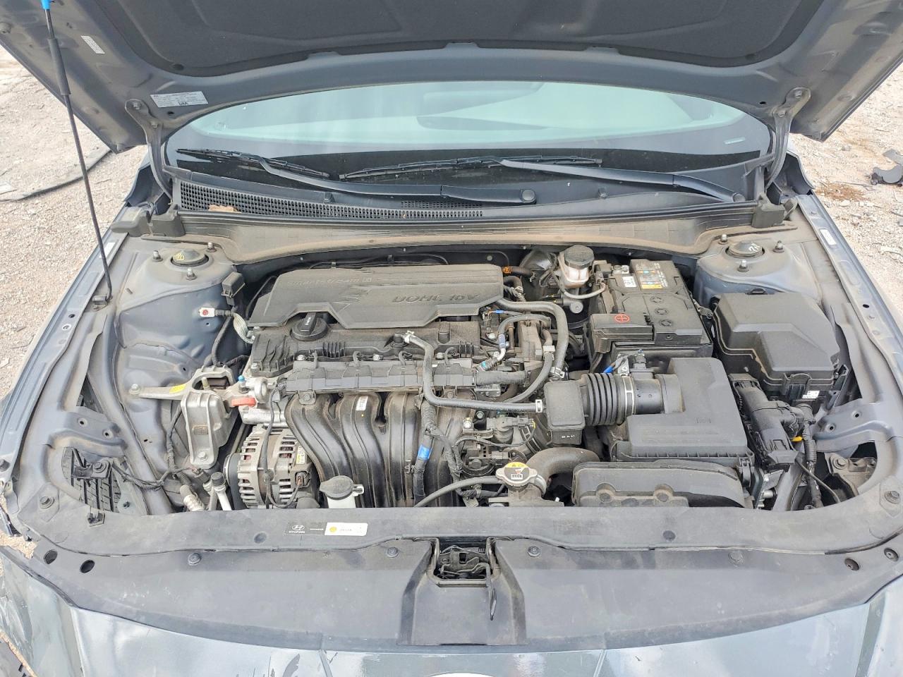 2024 Hyundai Elantra Se Gray vin: KMHLL4DG2RU794567