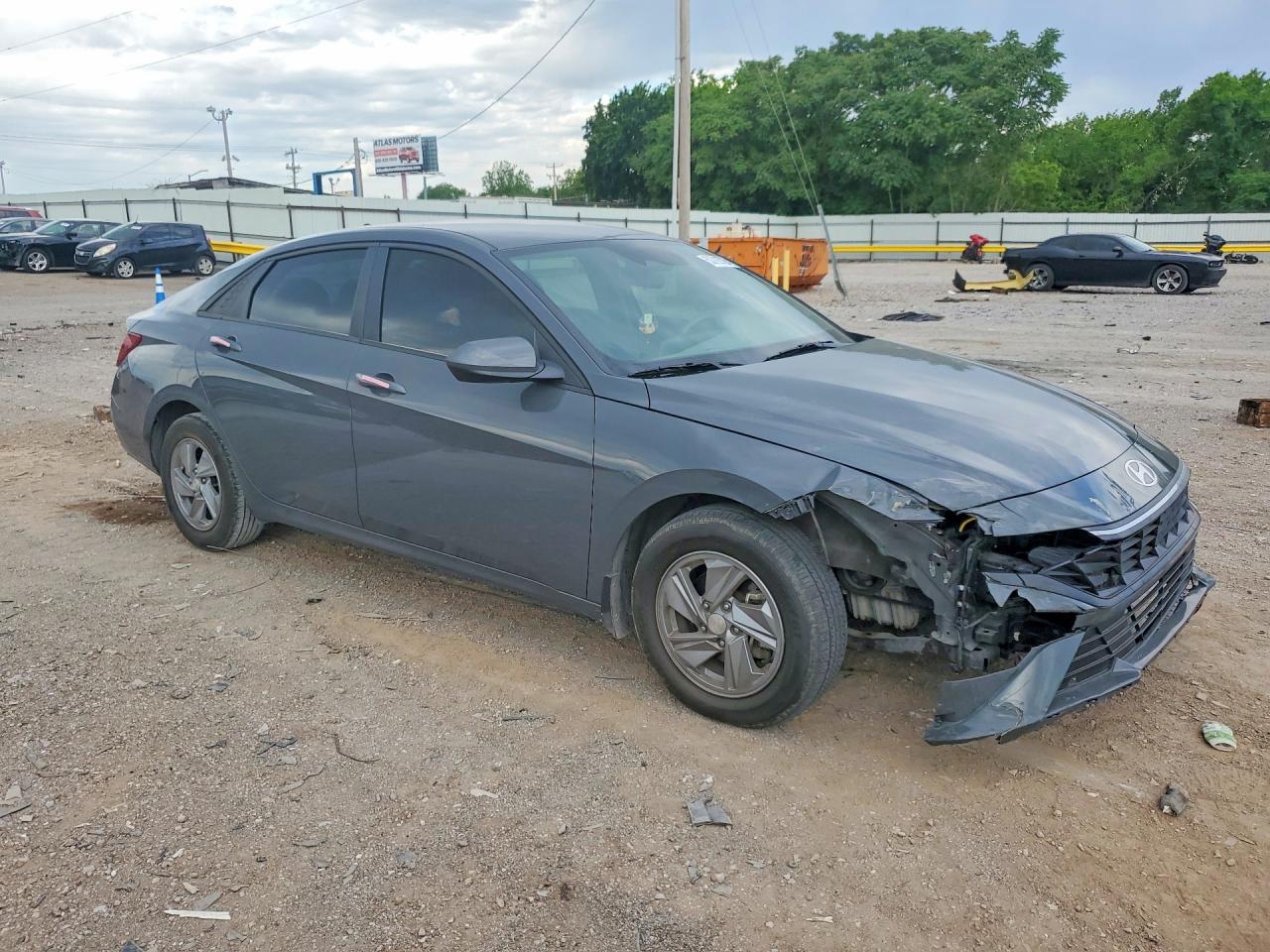 2024 Hyundai Elantra Se Gray vin: KMHLL4DG2RU794567