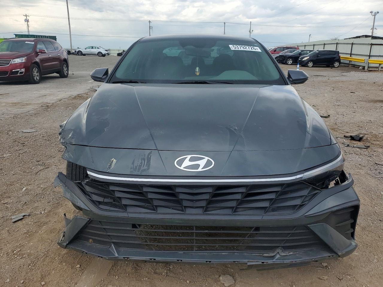 2024 Hyundai Elantra Se Gray vin: KMHLL4DG2RU794567