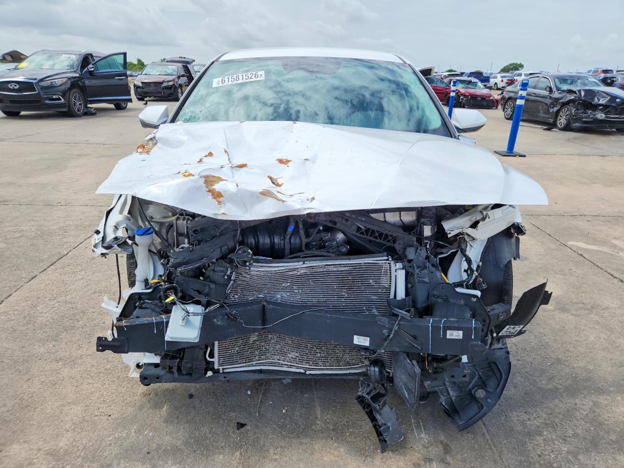 2024 Hyundai Elantra Se White vin: KMHLL4DG3RU828340