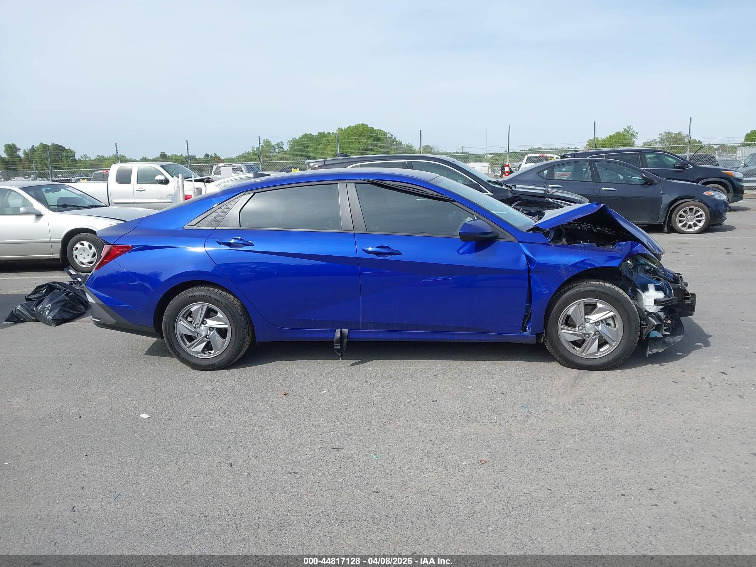 2024 Hyundai Elantra Se Синий vin: KMHLL4DG6RU689661