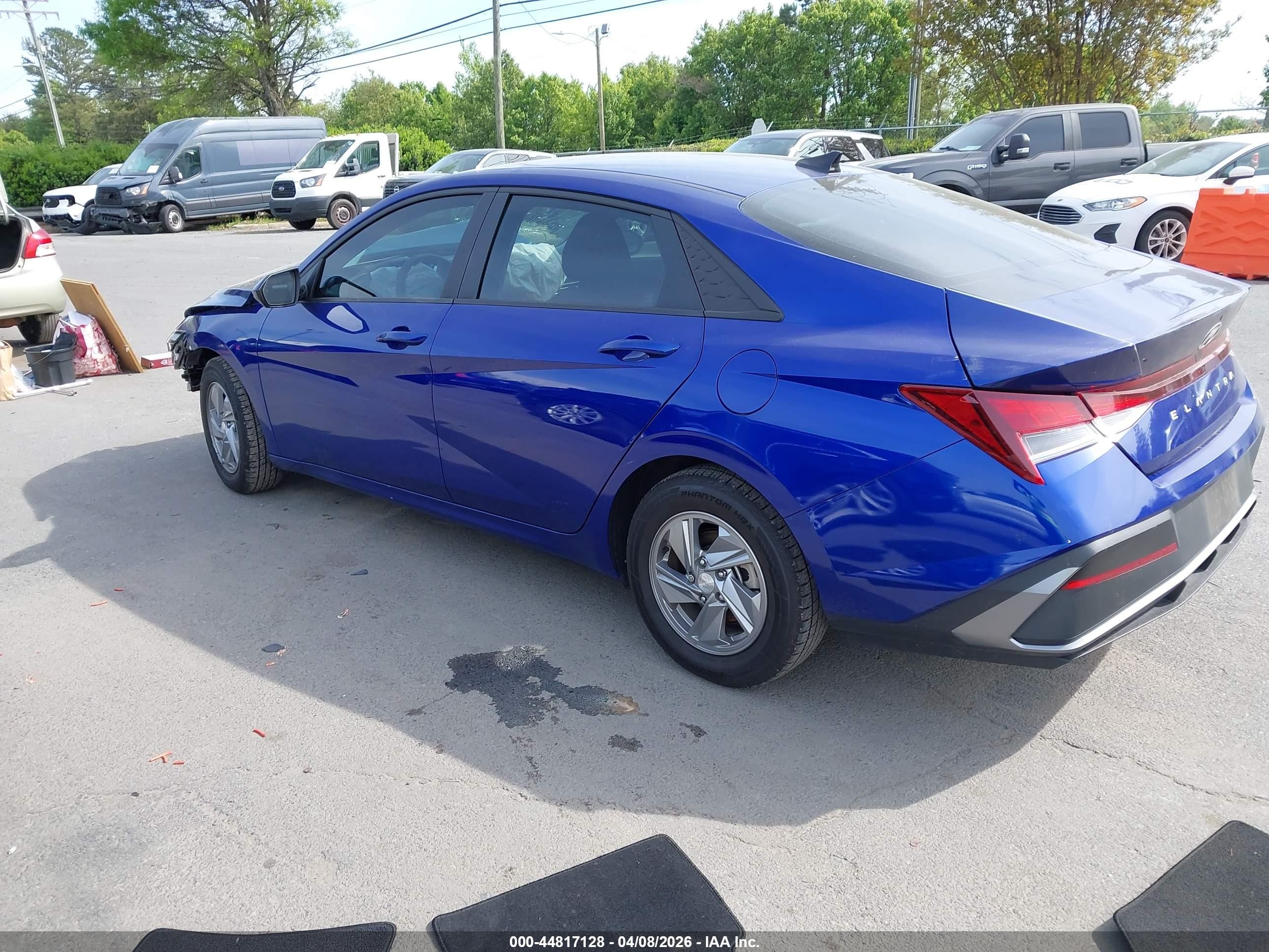 2024 Hyundai Elantra Se Синий vin: KMHLL4DG6RU689661
