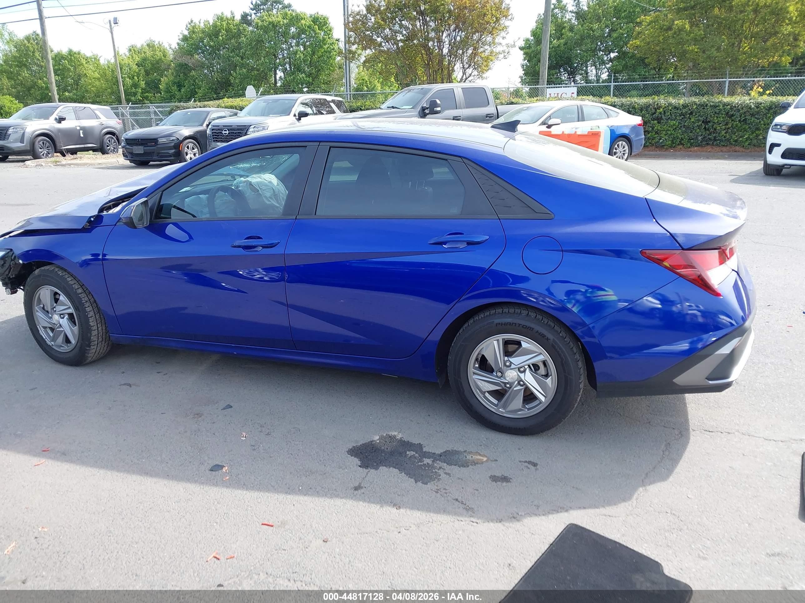 2024 Hyundai Elantra Se Синий vin: KMHLL4DG6RU689661